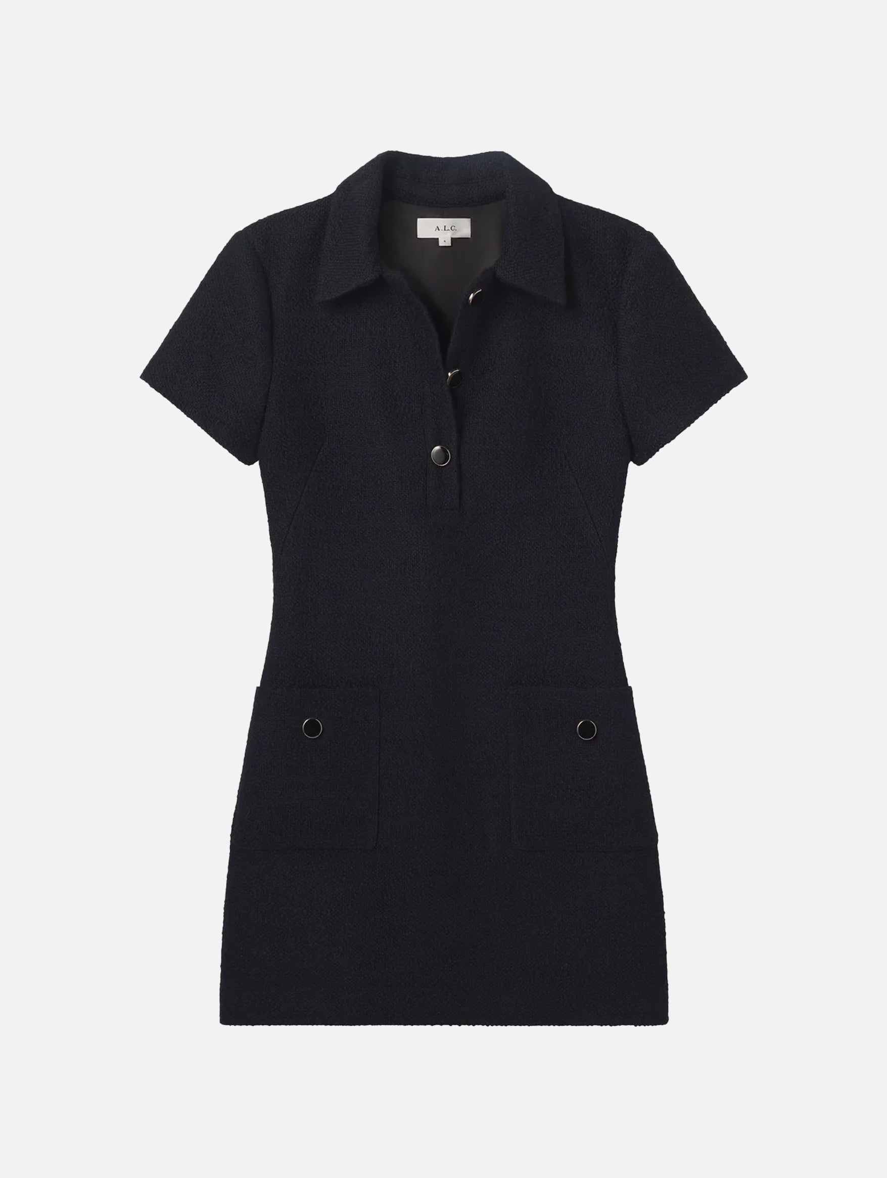 Marcie Dress in Deep Navy