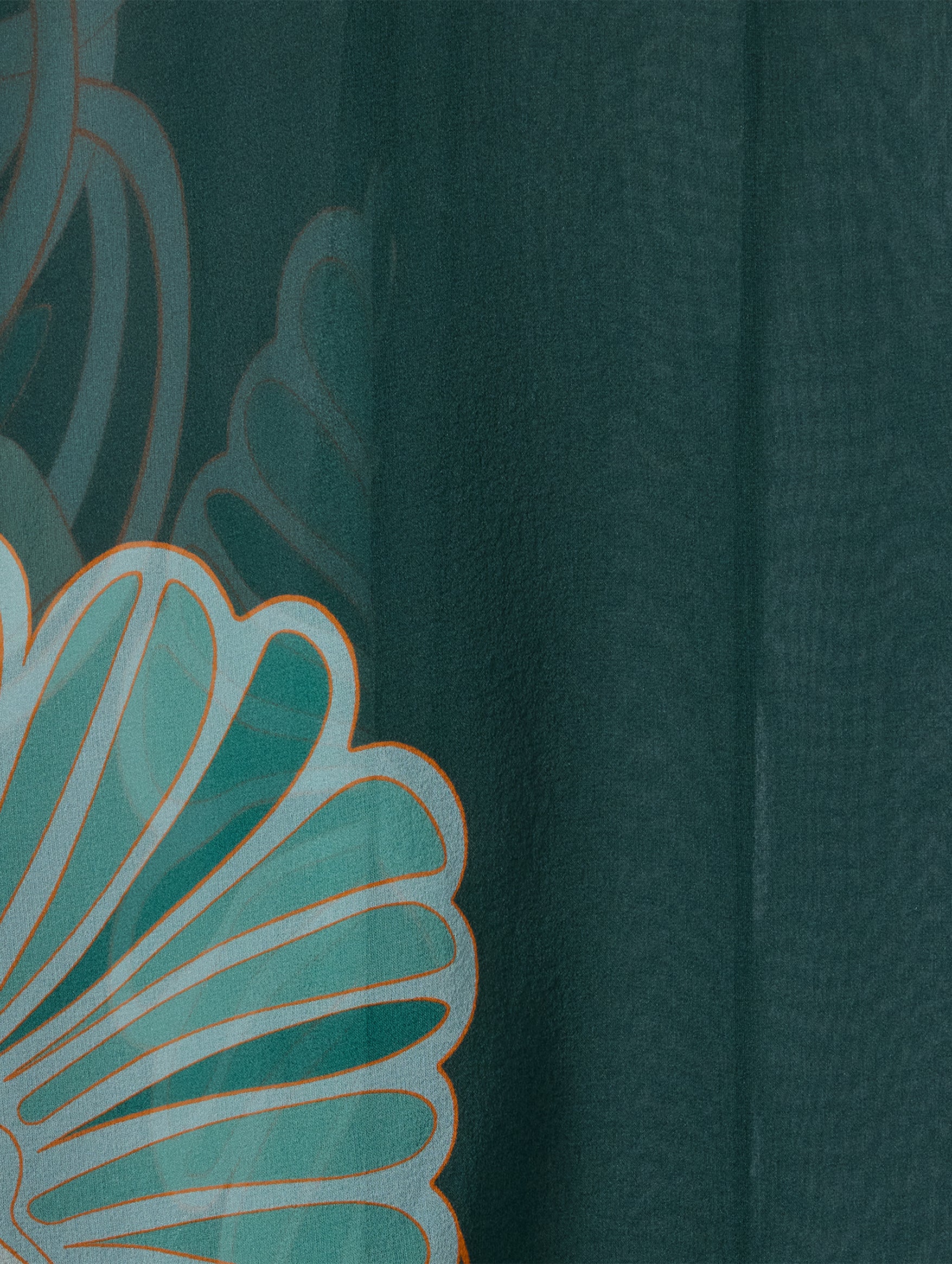 Maria Cape in Blooming Tulip Placée Mint