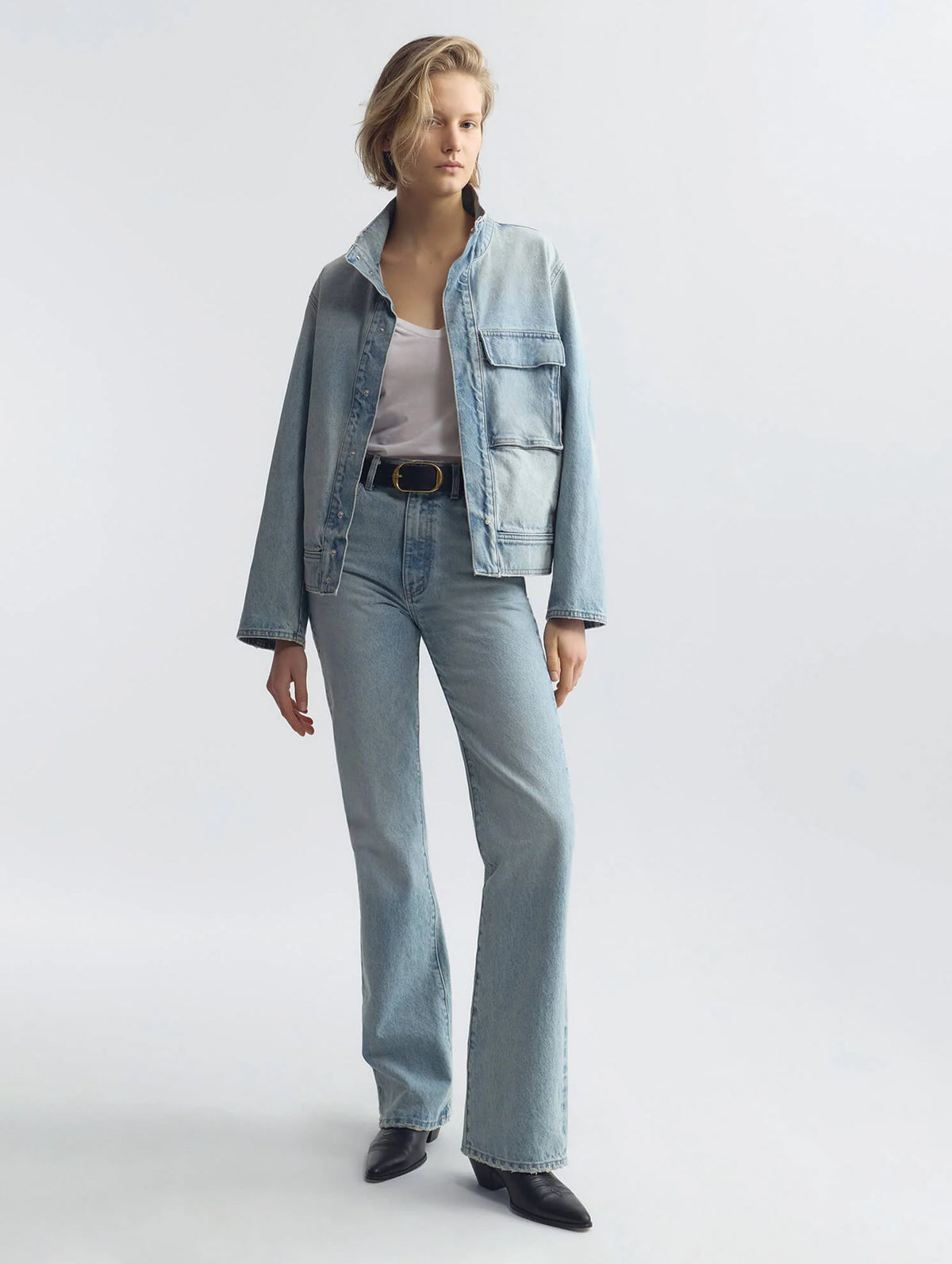 Marilou Denim Jacket in Alice Wash