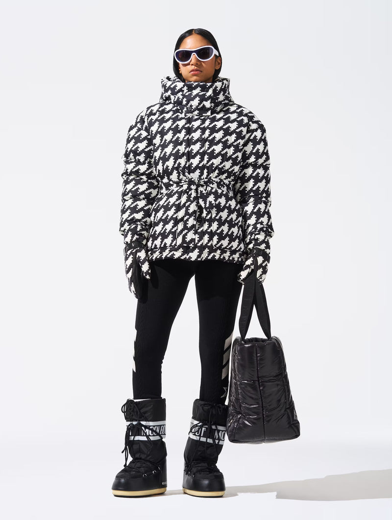 Davos Mitts in Houndstooth