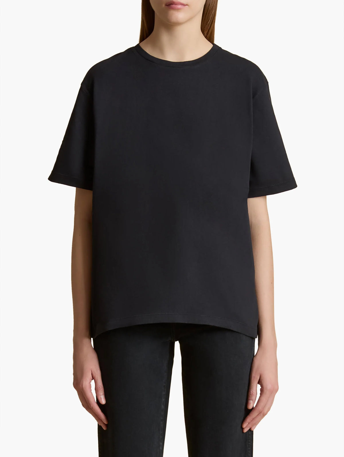Mae Short Sleeve Tee Shirt in Black