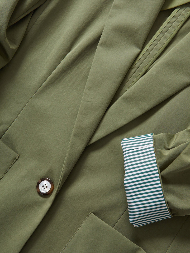 McAllin Dickey Jacket in Stone Army