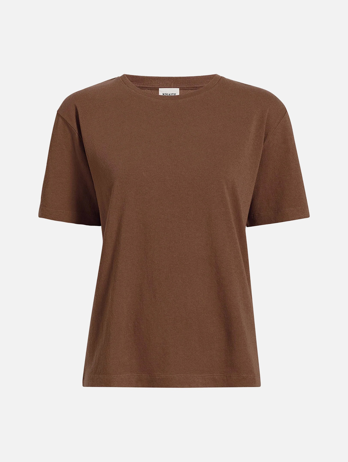 Mae Short Sleeve Tee Shirt in Chestnut