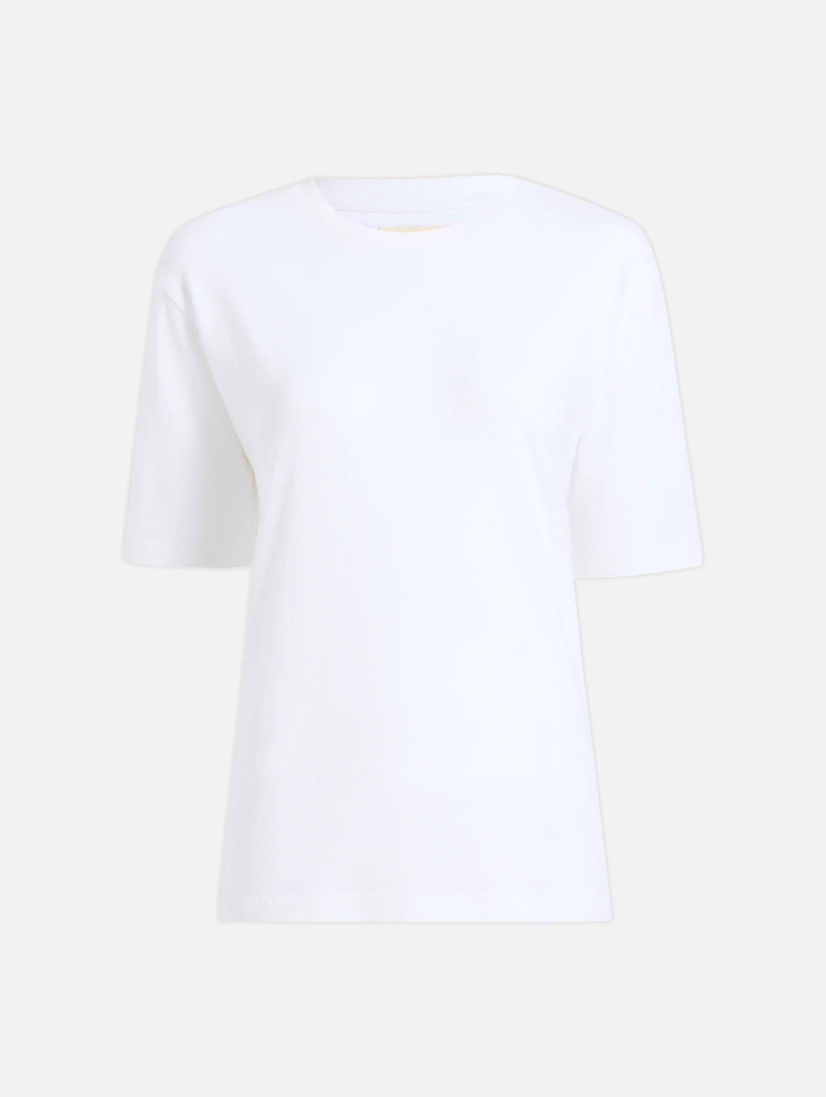 Mae Short Sleeve Tee Shirt in White