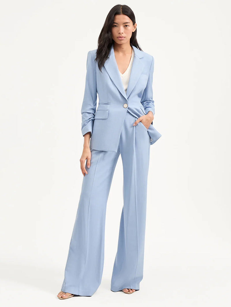 Marbeau Wide-Leg Pant in Bluebell