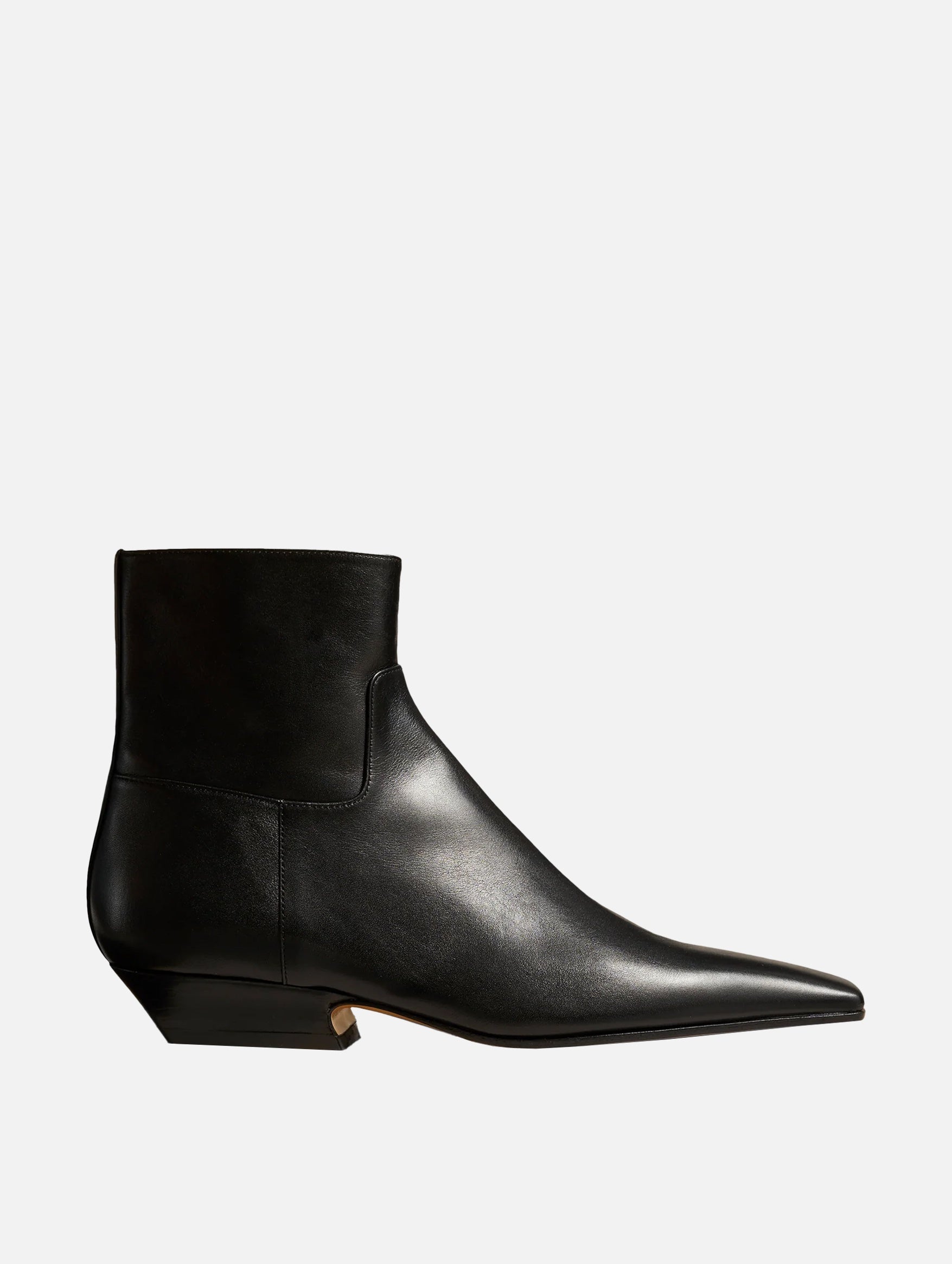Marfa Ankle Boot in Black Leather