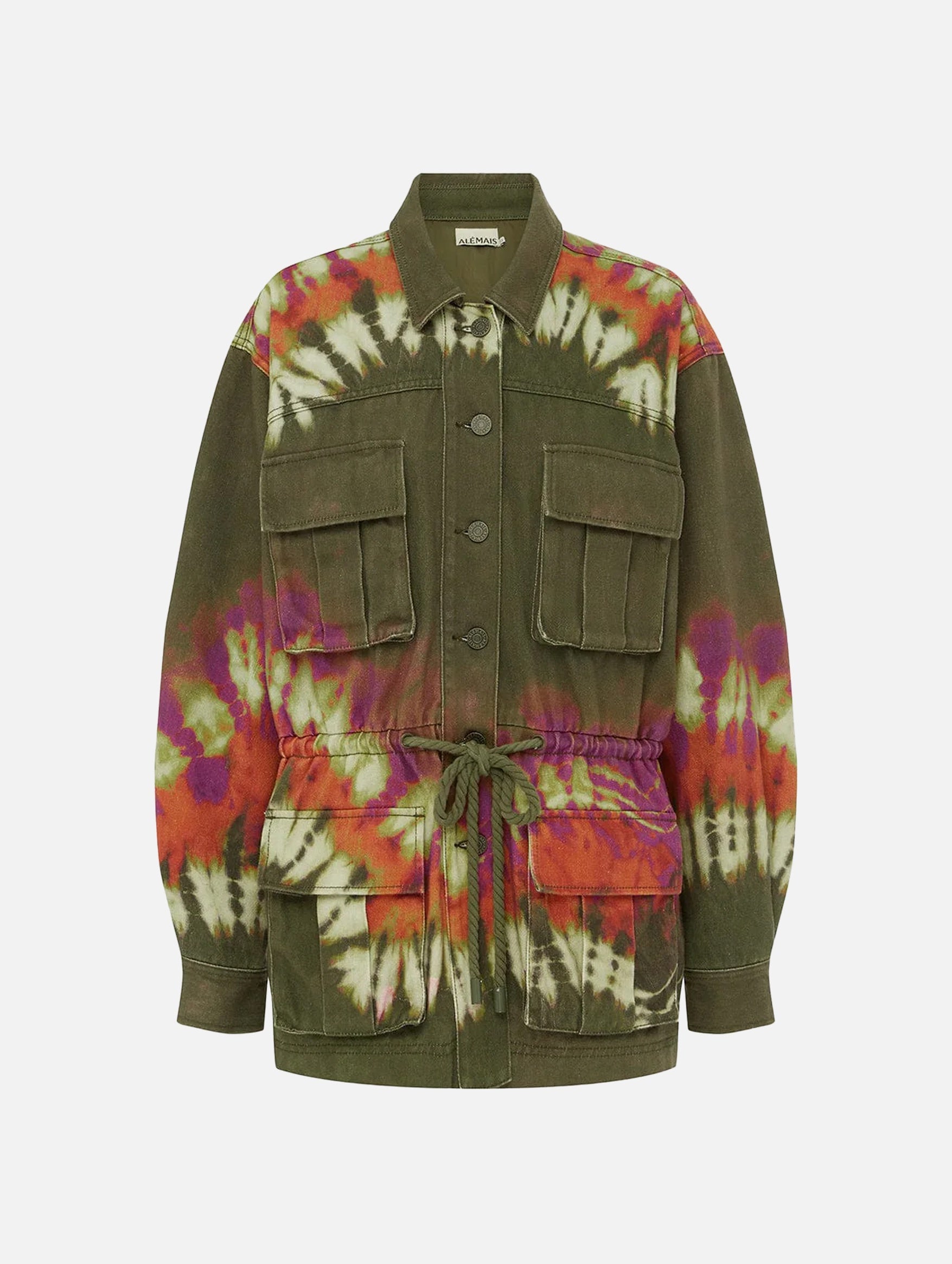 Marilyn Denim Jacket in Khaki