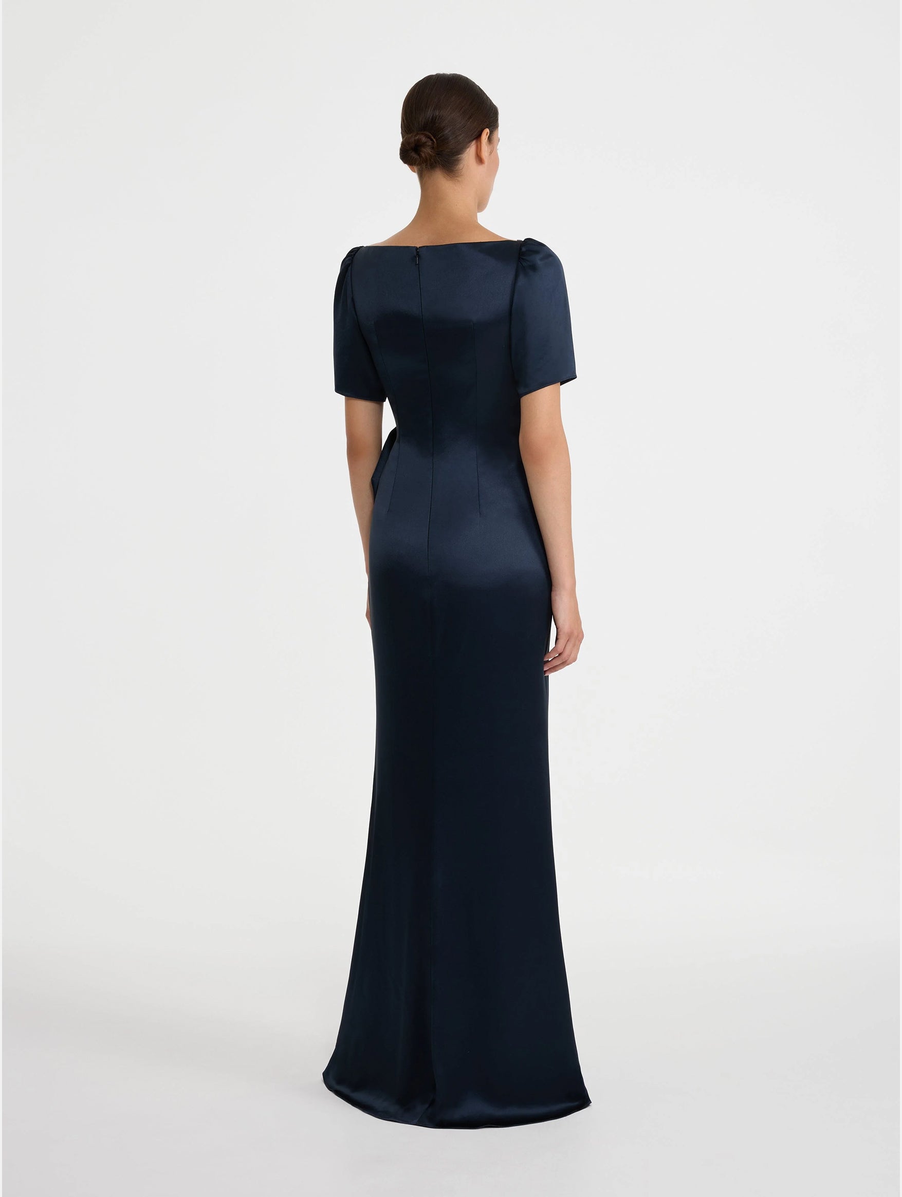 Marilyn Long Dress in Midnight