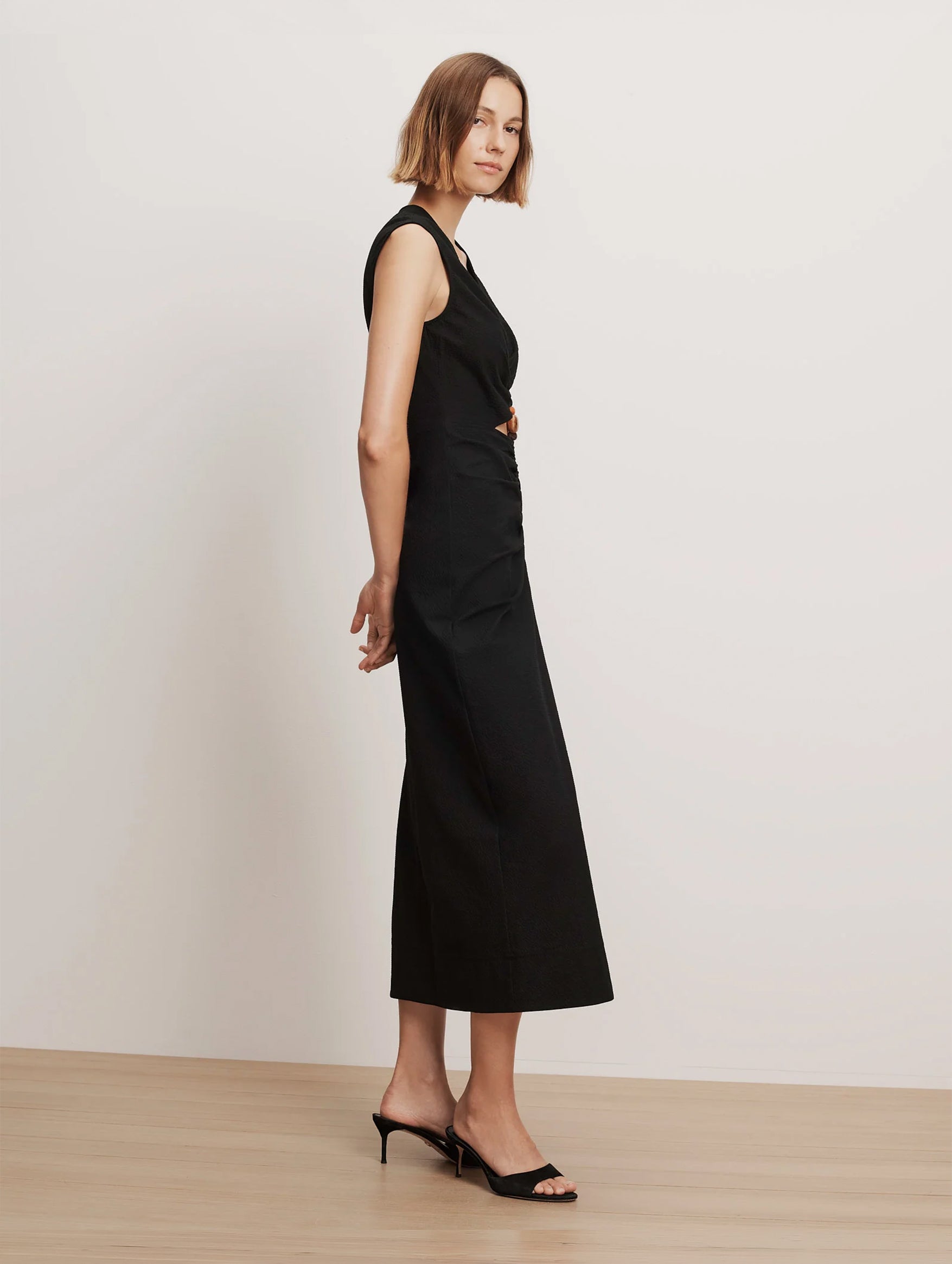 Marisabel Midi Dress in Black