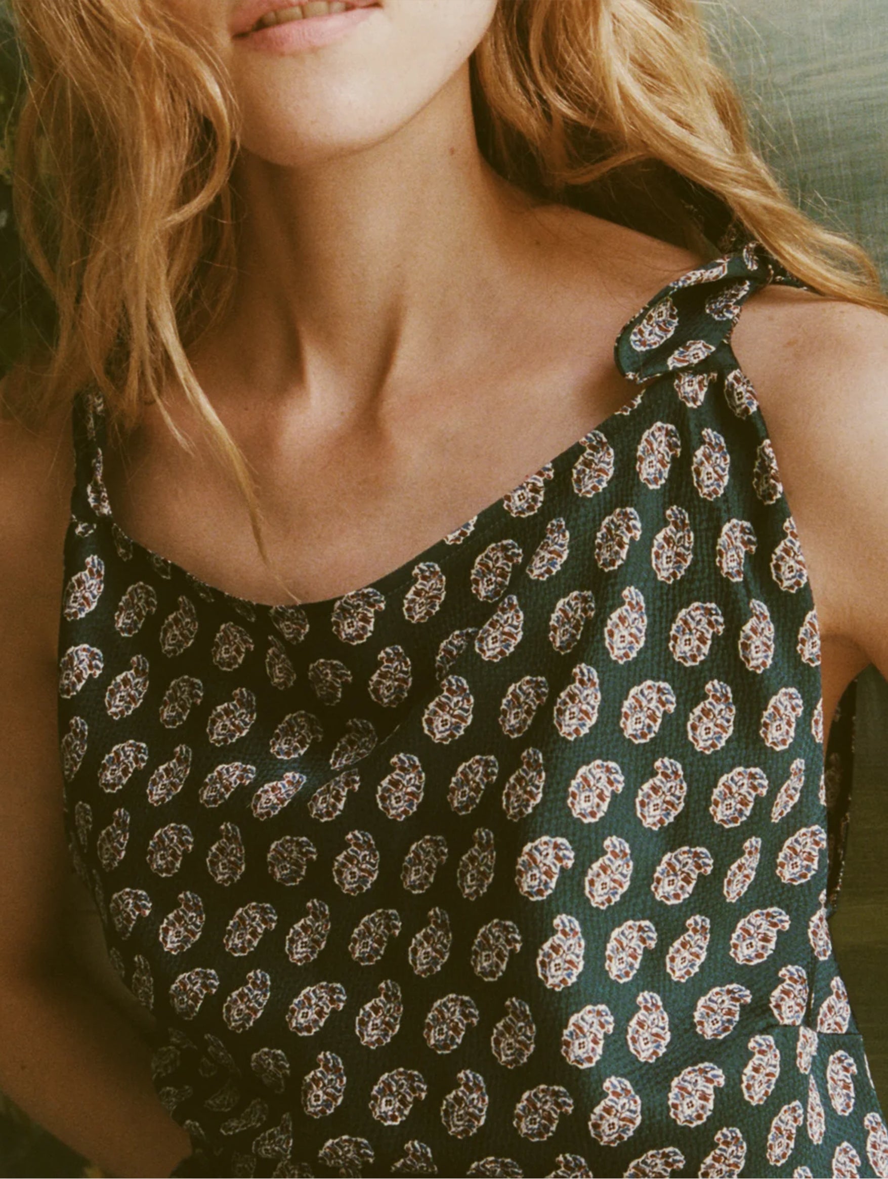 Mariselle Dress in Chaumont Paisley