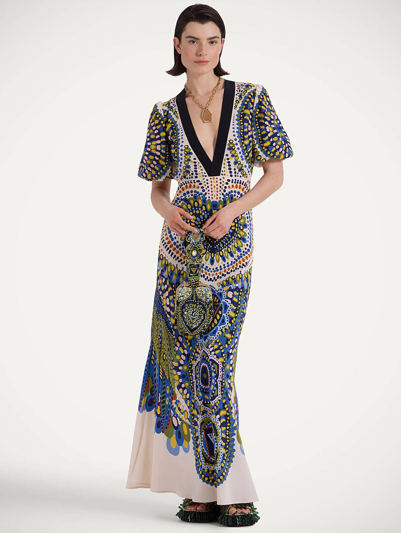 Marlene Dress in Chakra Placée