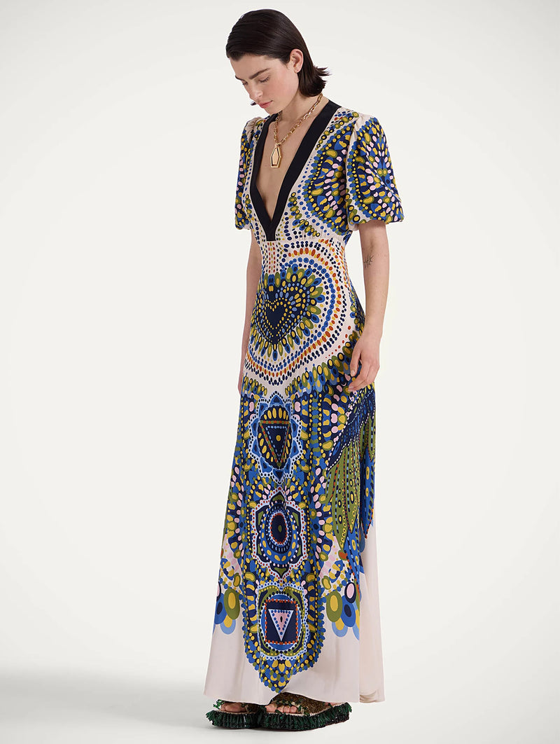 Marlene Dress in Chakra Placée