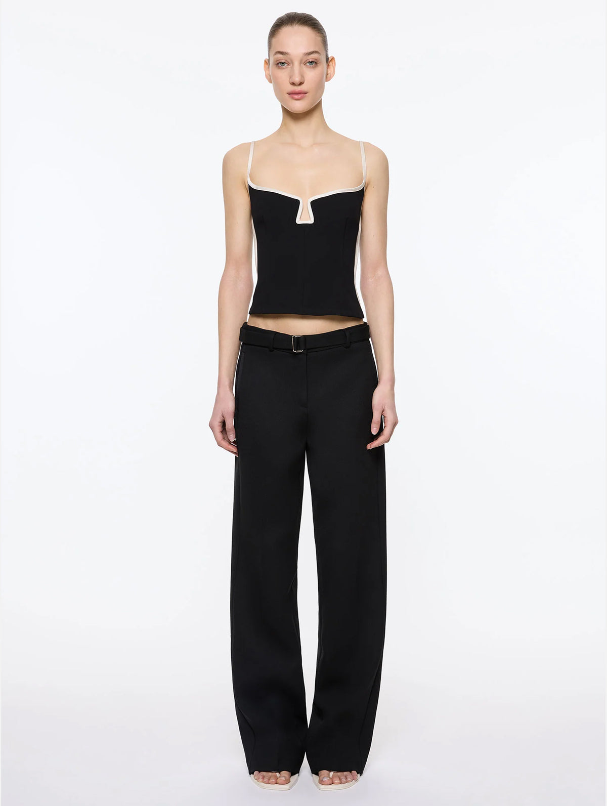Marlo Singlet in Black
