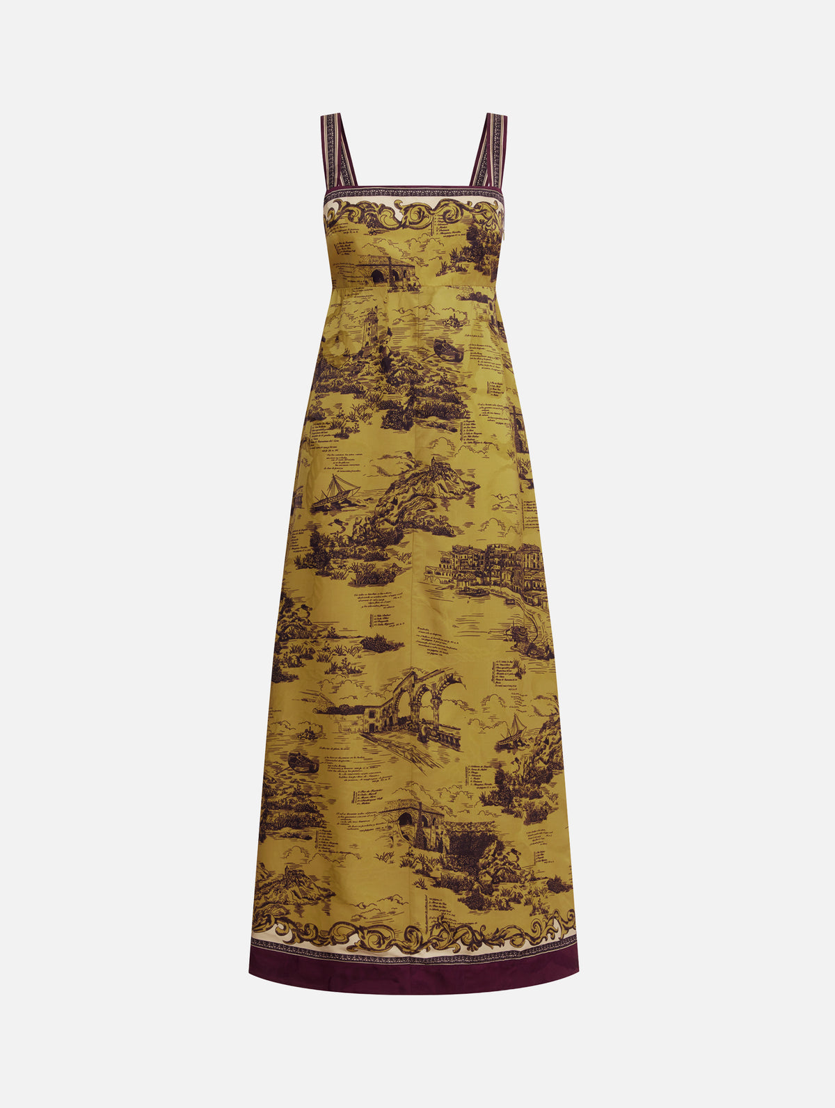 Martos Daydress in Gold Print