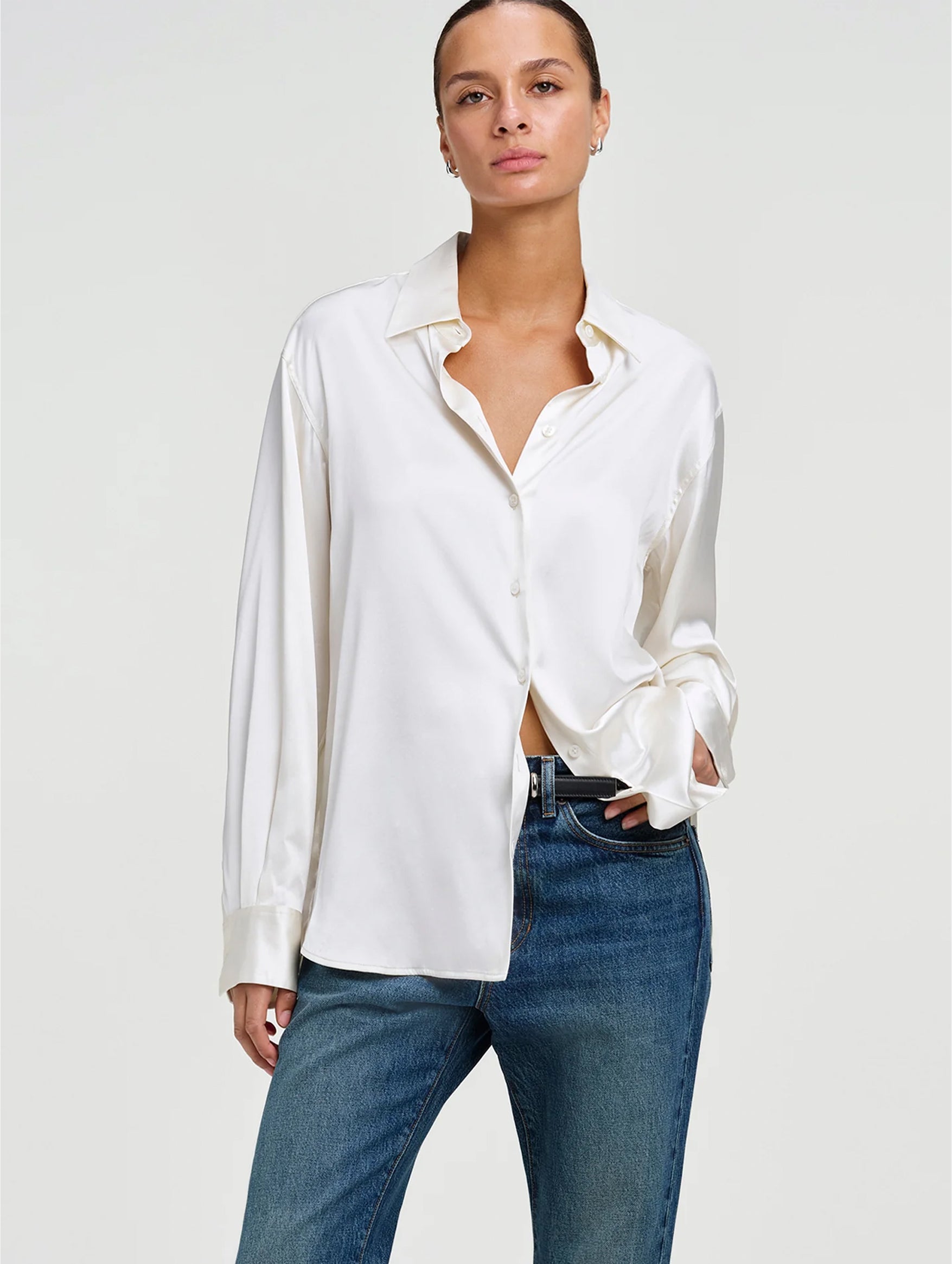 Mason Shirt in Off White