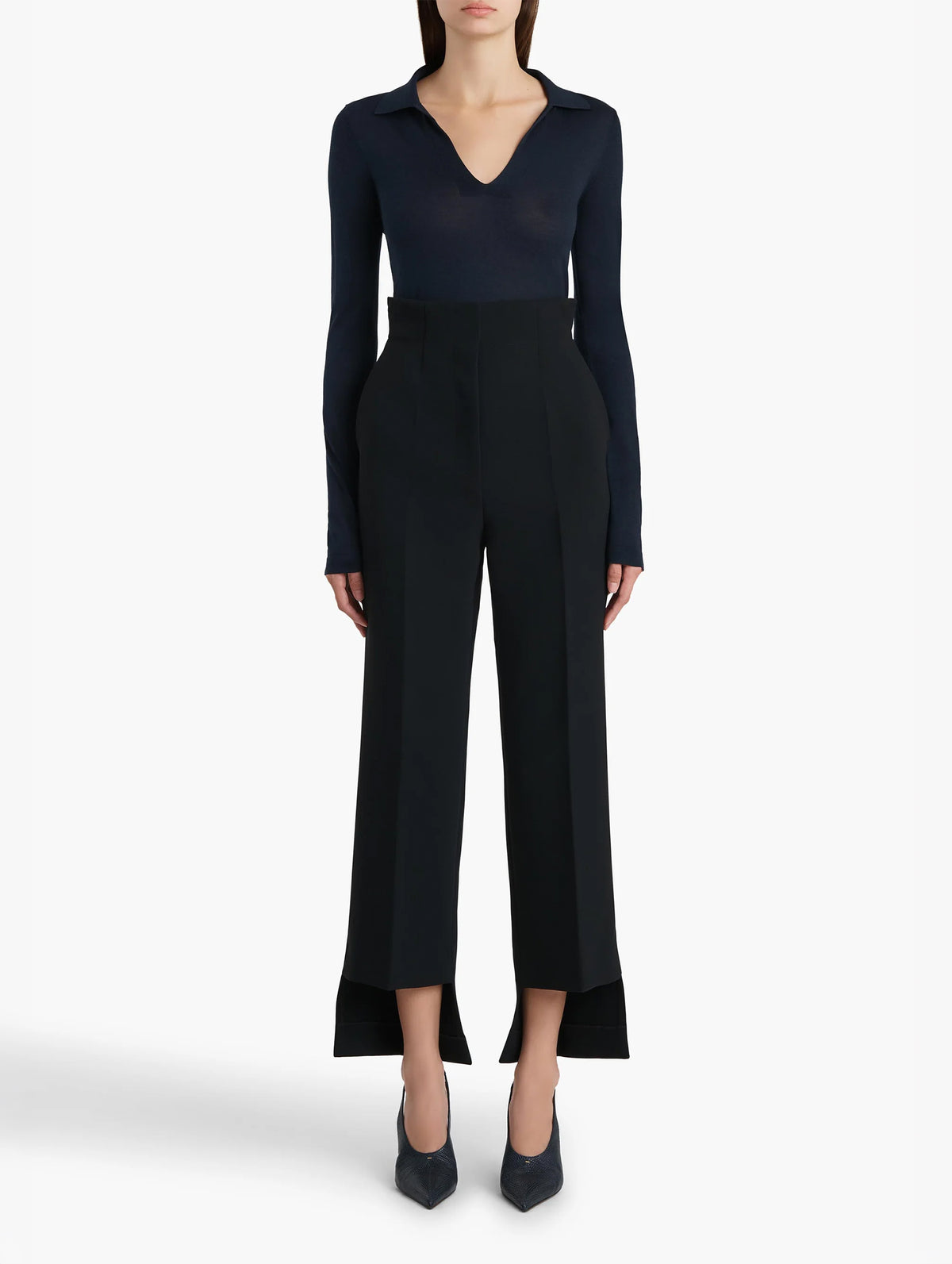 Mikel Top in Midnight Navy