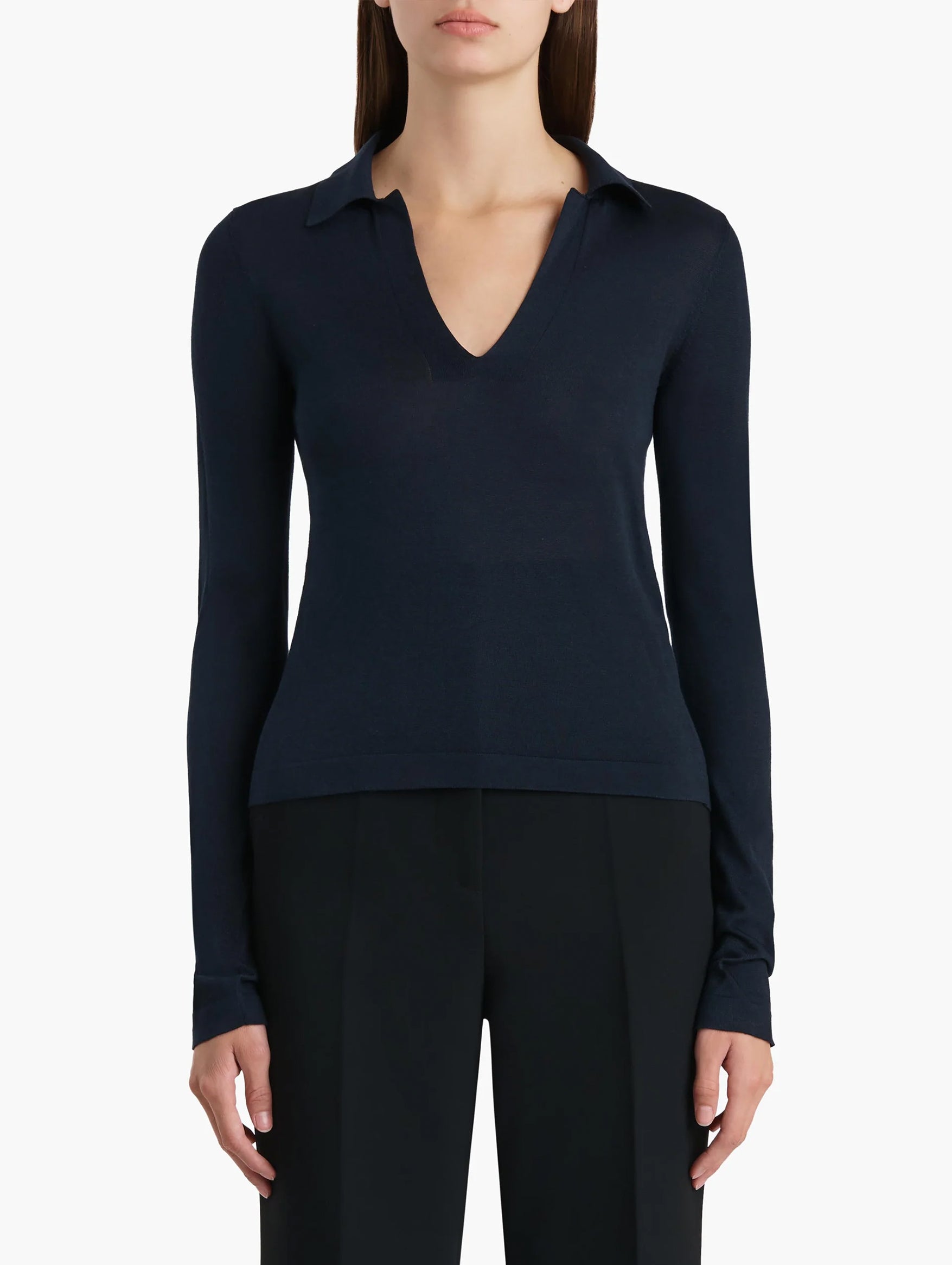 Mikel Top in Midnight Navy