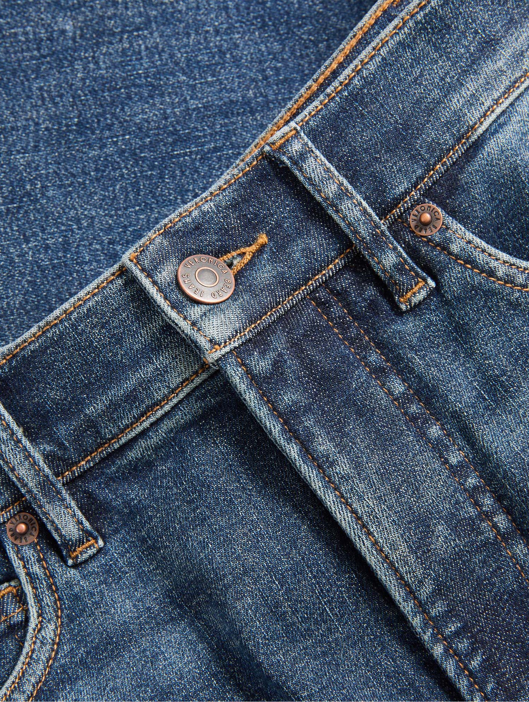 Milla Straight-Leg Jean in Roadside Blue