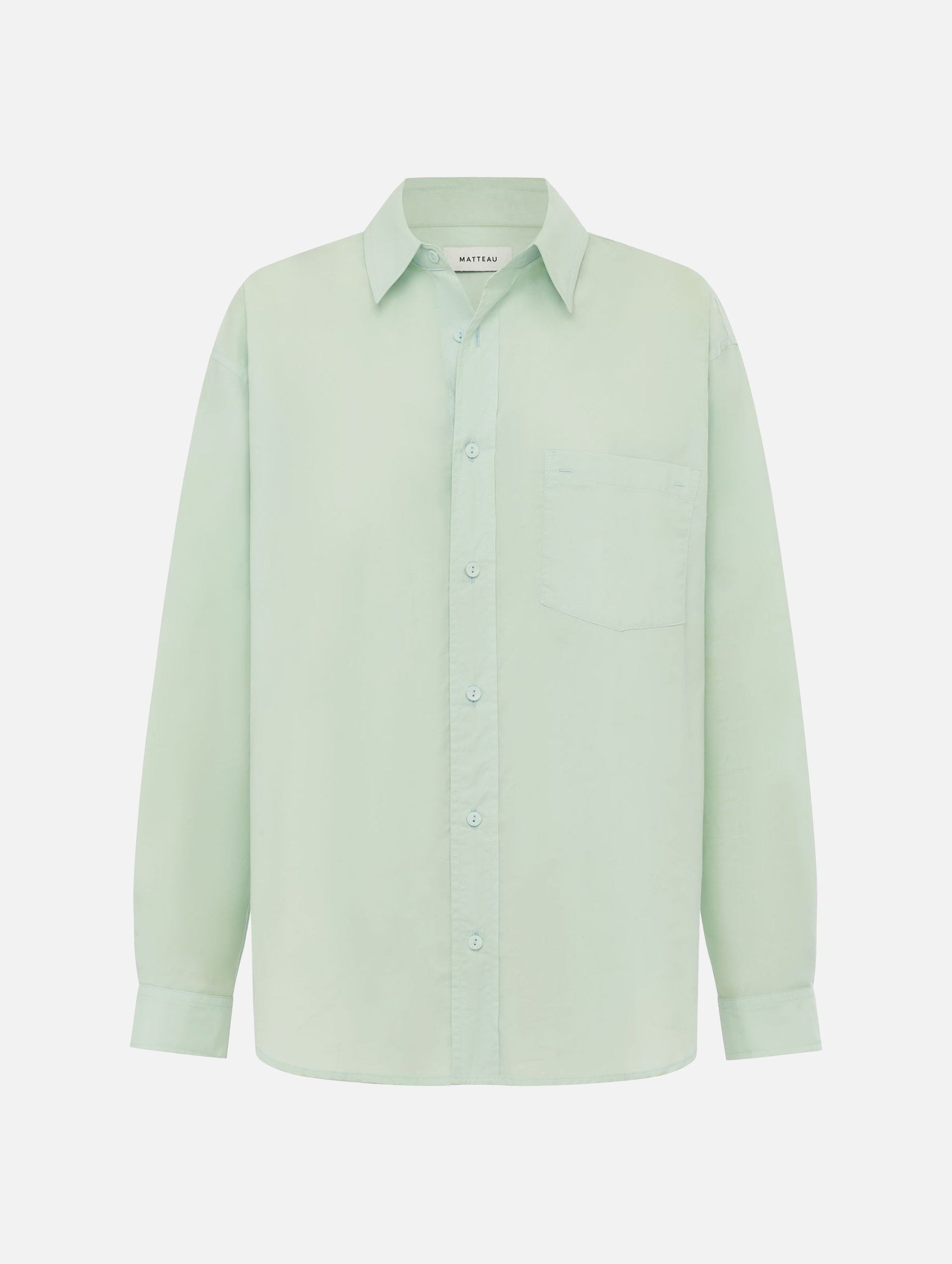 Relaxed Shirt in Mint