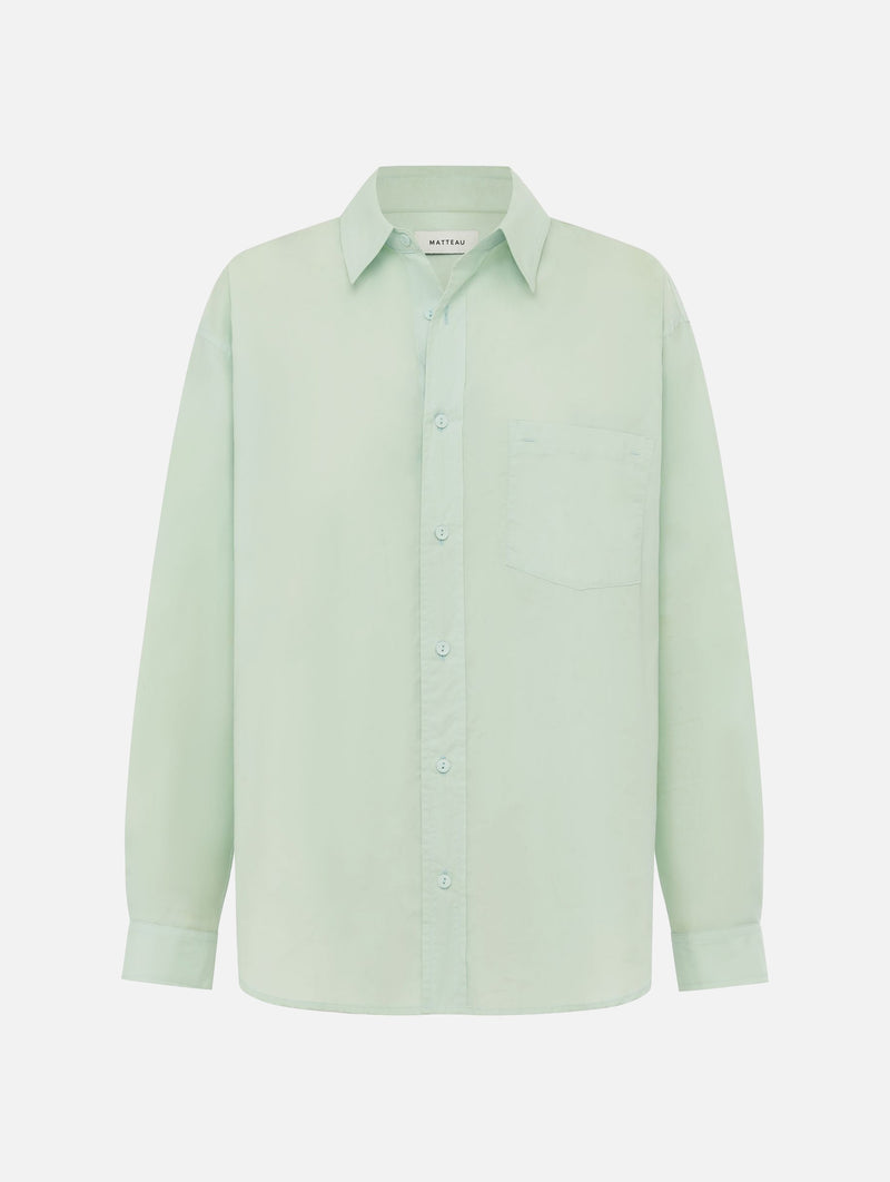 Relaxed Shirt in Mint