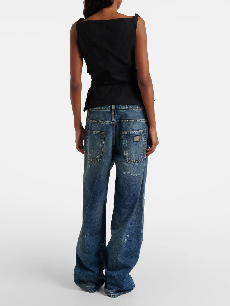 Monday Vest in Black