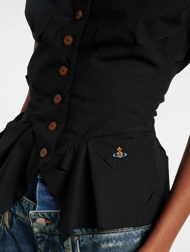 Monday Vest in Black