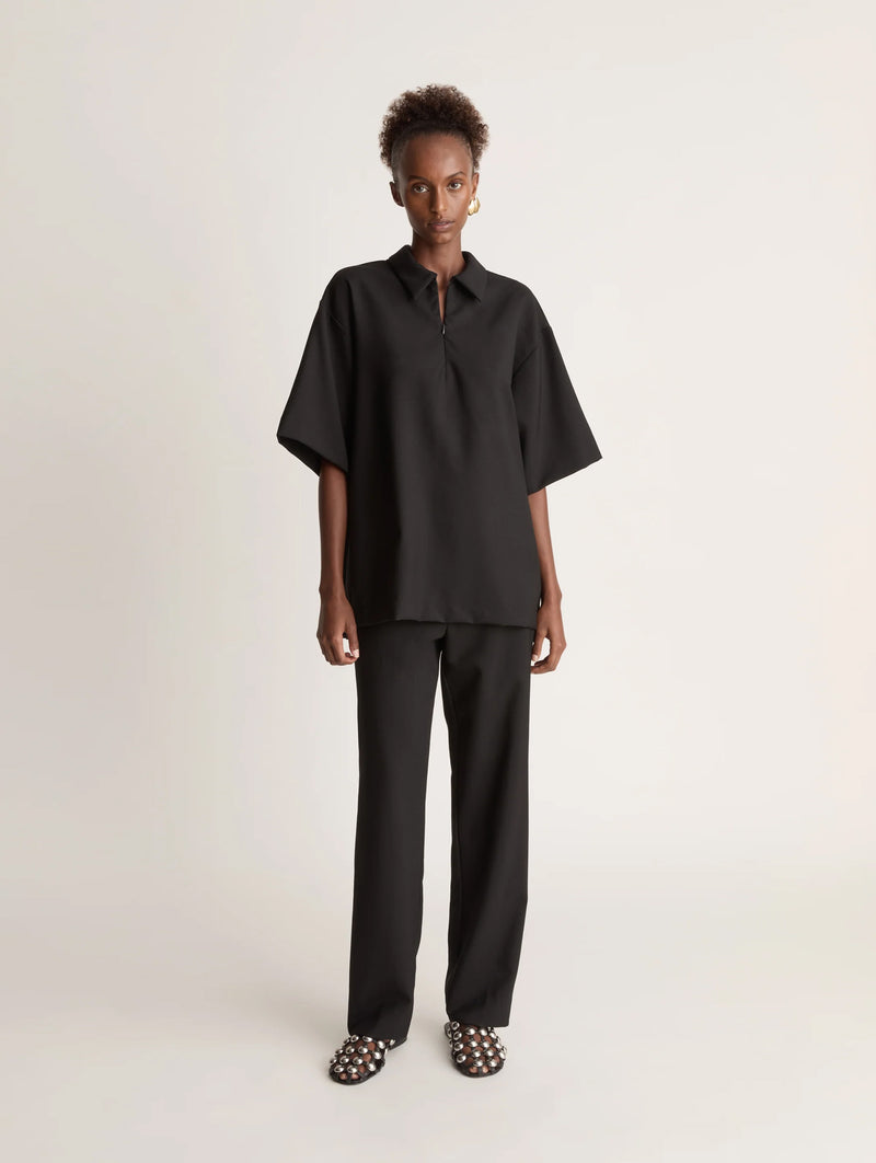 Mortimer Polo in Black