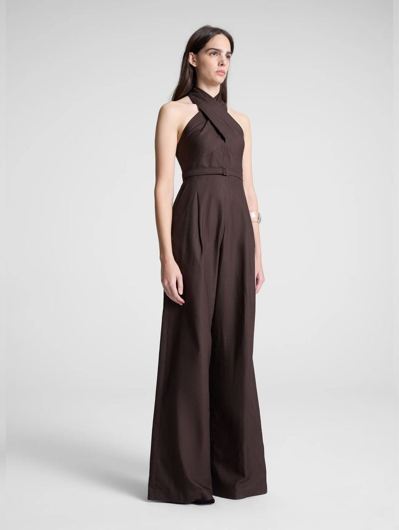 Murphy Jumpsuit in Dark Carob