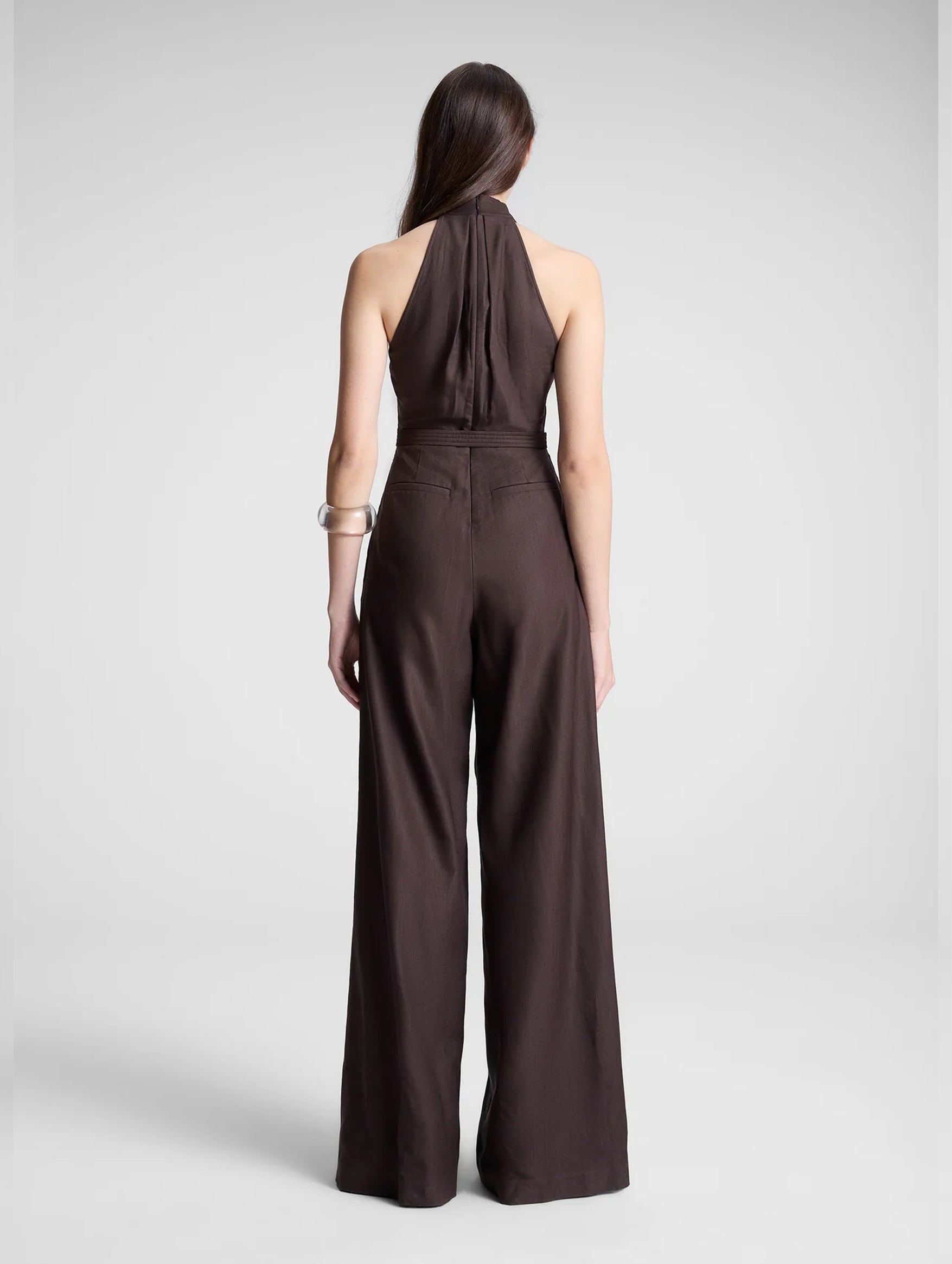 Murphy Jumpsuit in Dark Carob