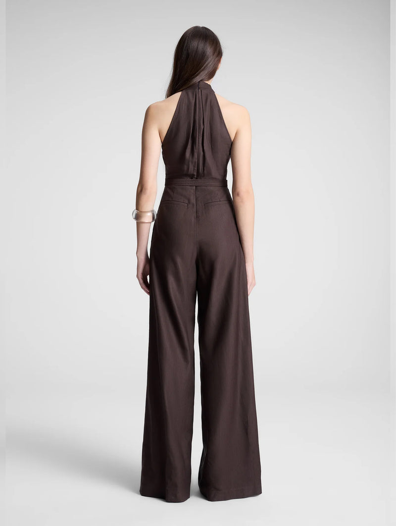 Murphy Jumpsuit in Dark Carob
