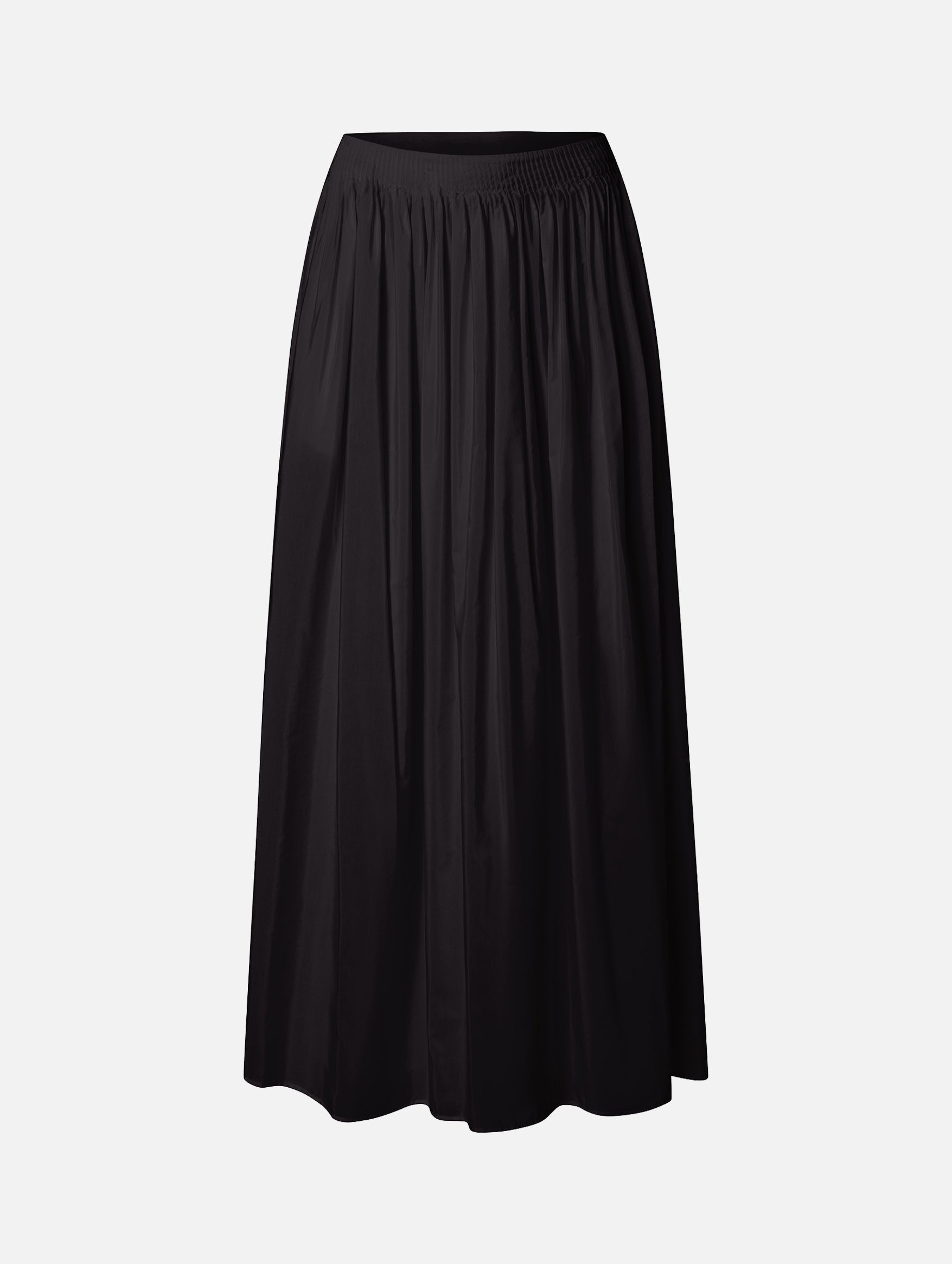 Naya Gathered Skirt in Black