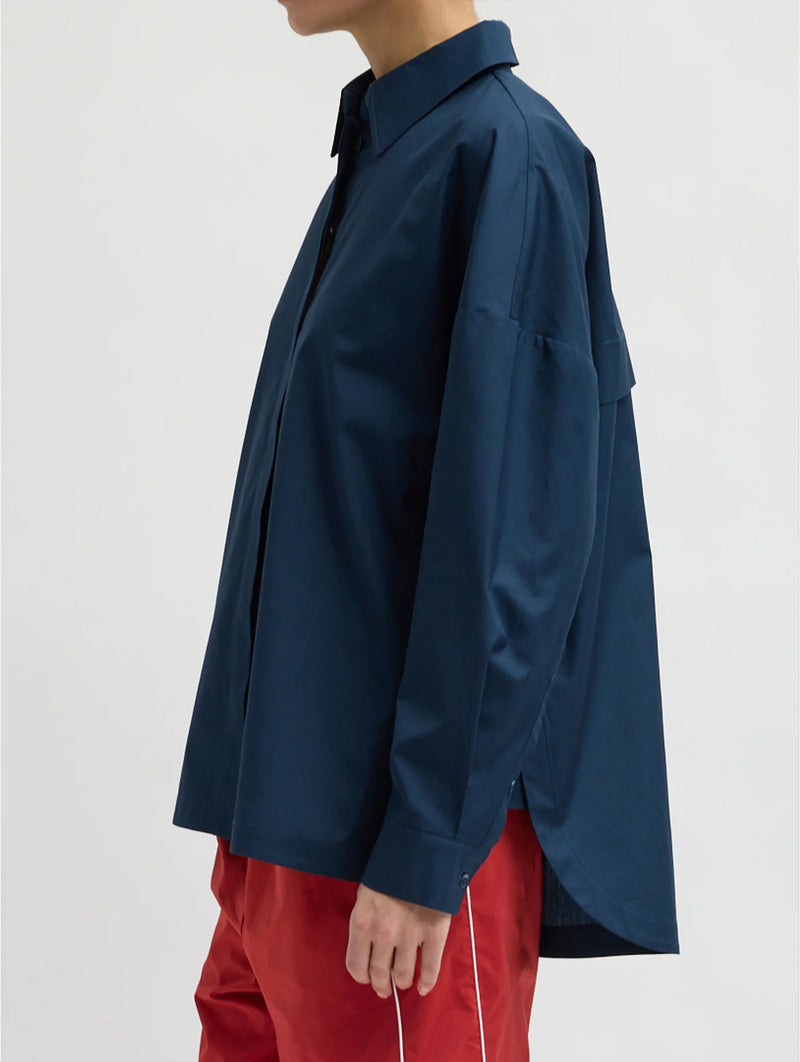 New Shirting Gabe Oversized Shirt in Navy