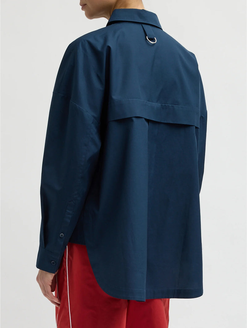 New Shirting Gabe Oversized Shirt in Navy