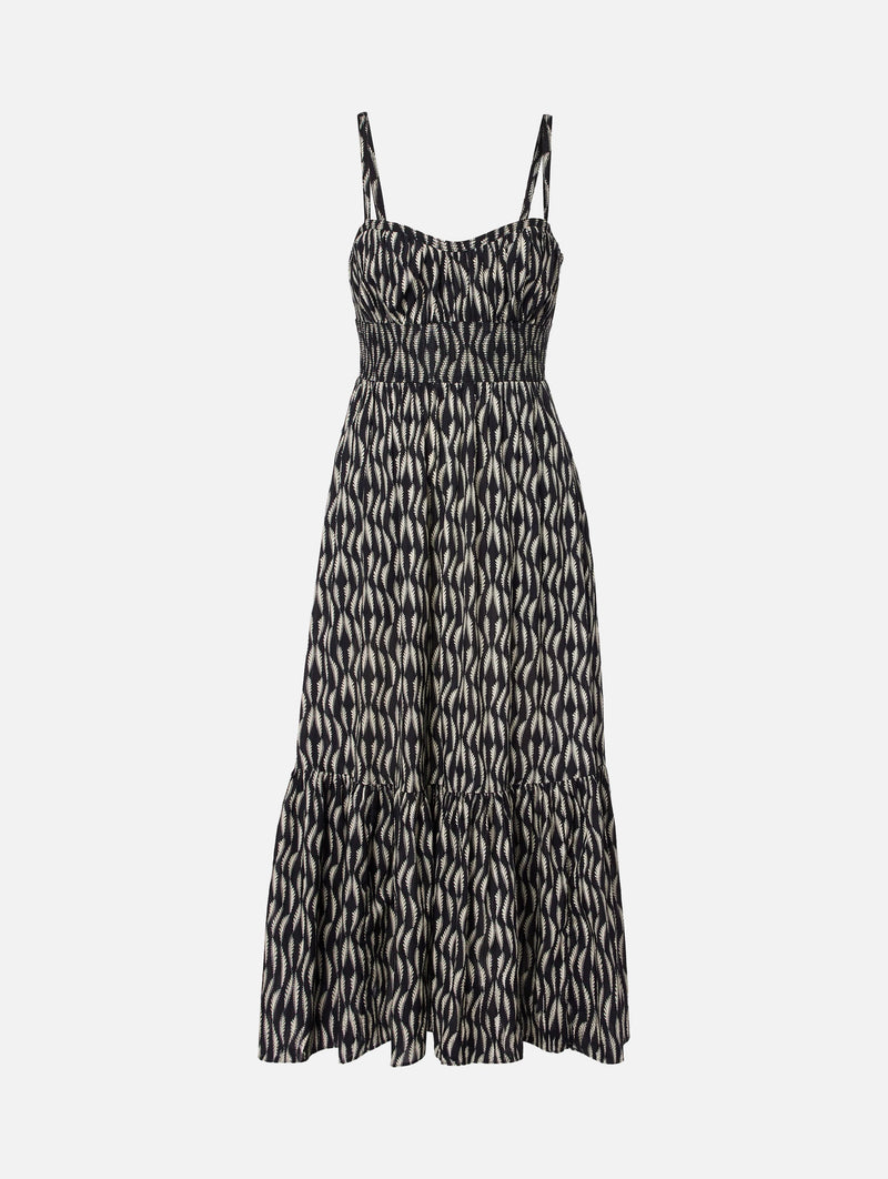 Nadine Cami Midi Dress in Graphite