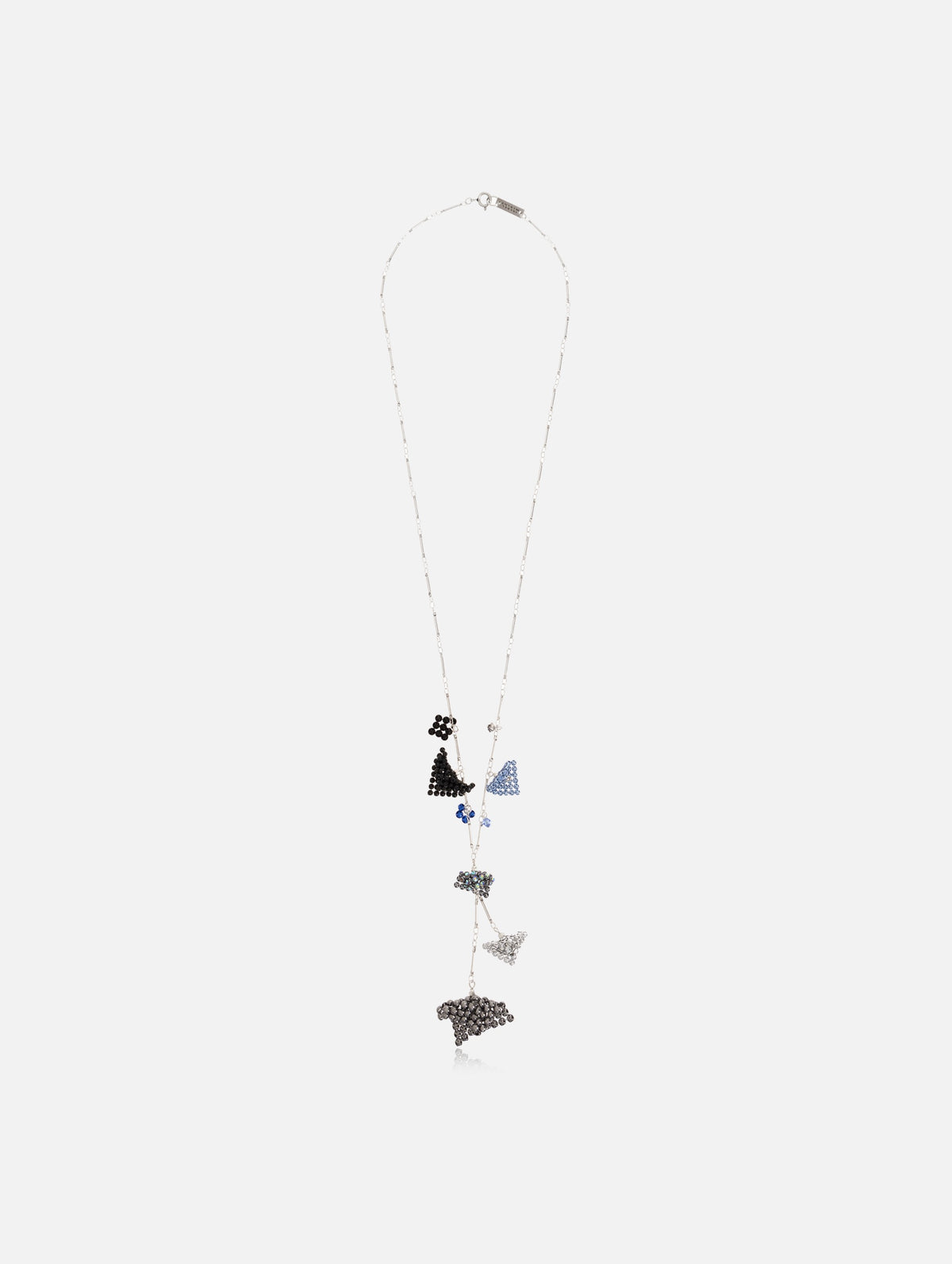 Necklace in Blue and Silver