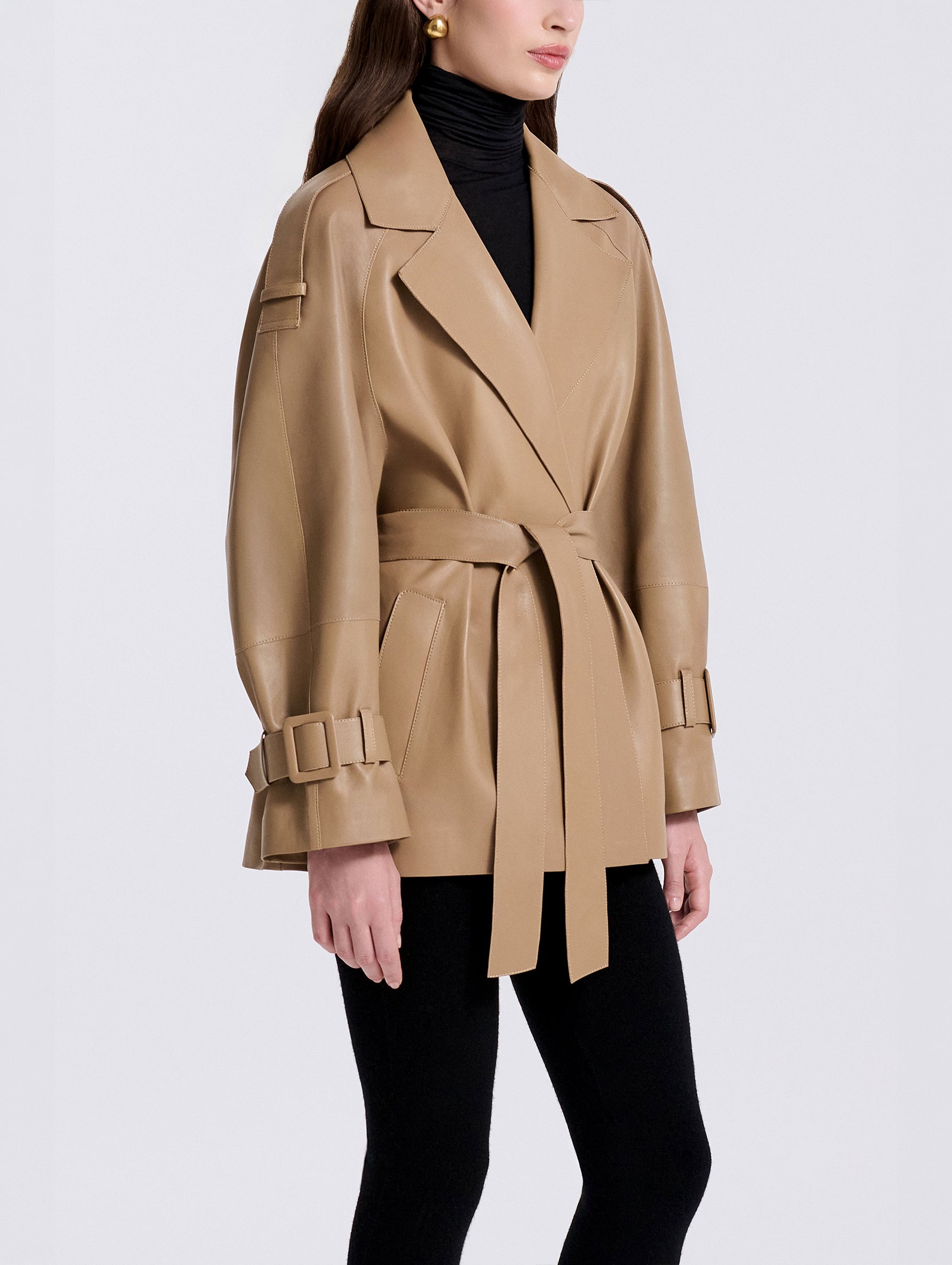 Nera Jacket in Raw Camel