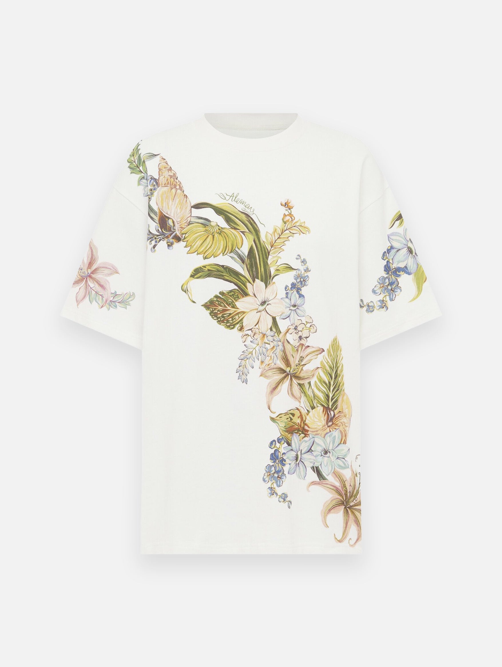 Oleander Tee in White