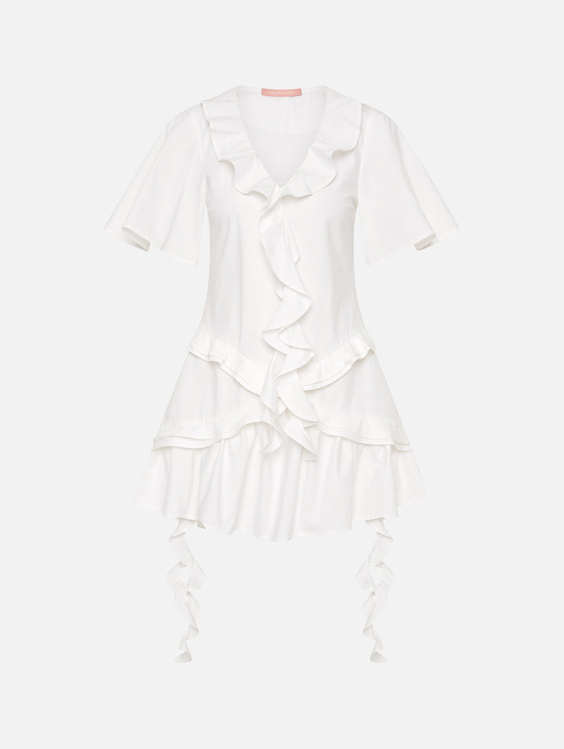 Olympia Dress in White