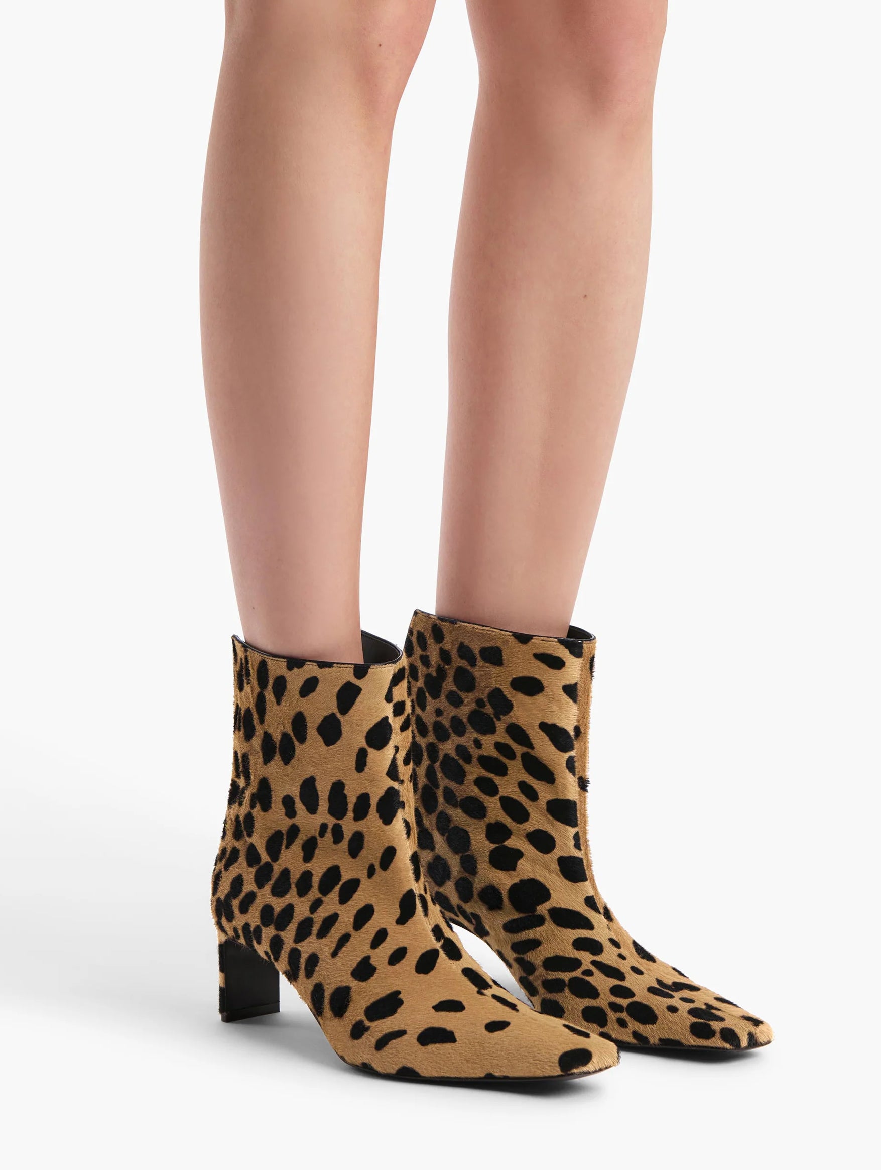 Ona Ankle Boot in Hyena Haircalf