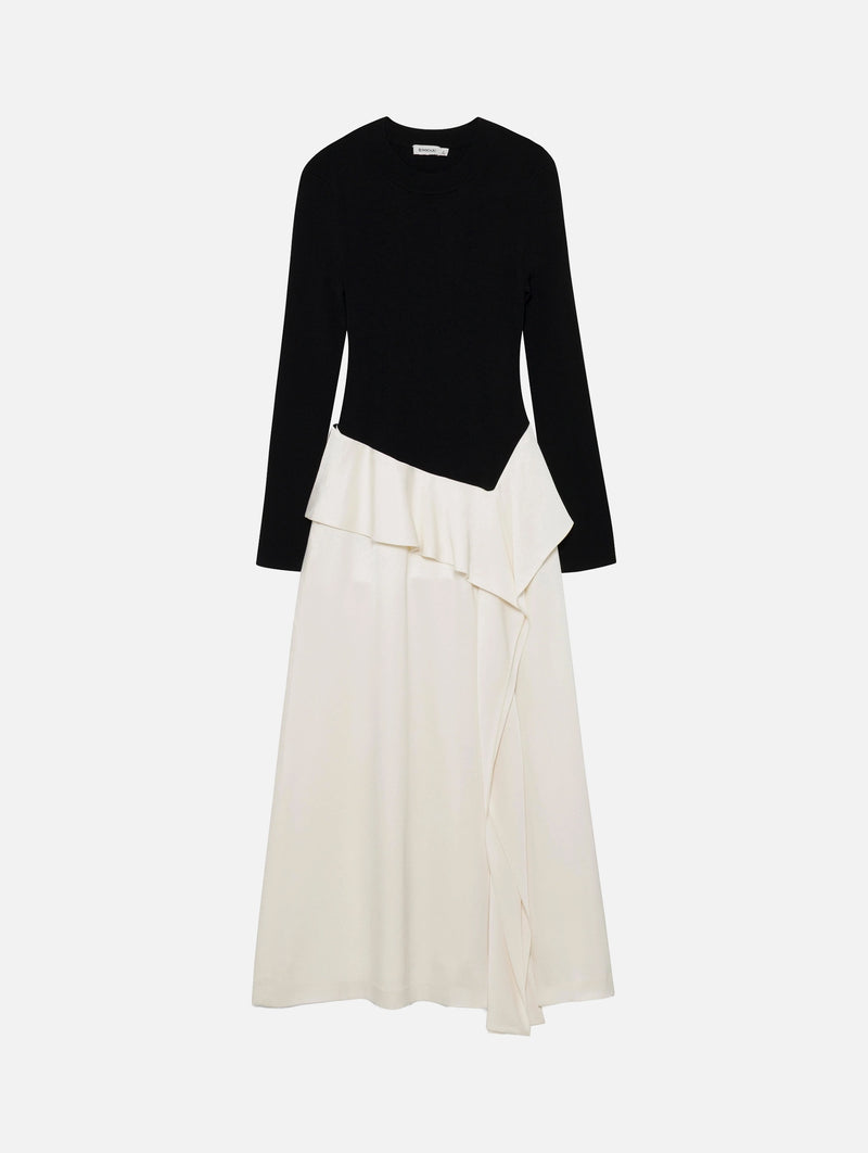 Ornella Midi Dress Dress in Black Multi
