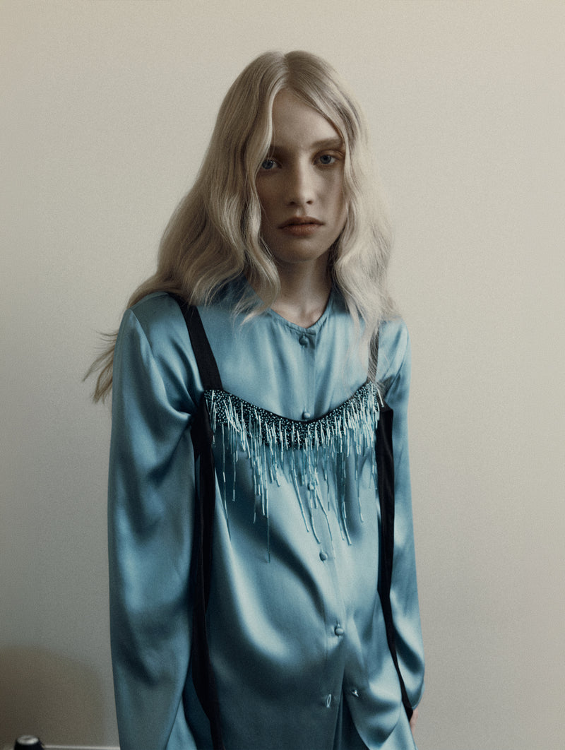 Over Shirt in Topaz
