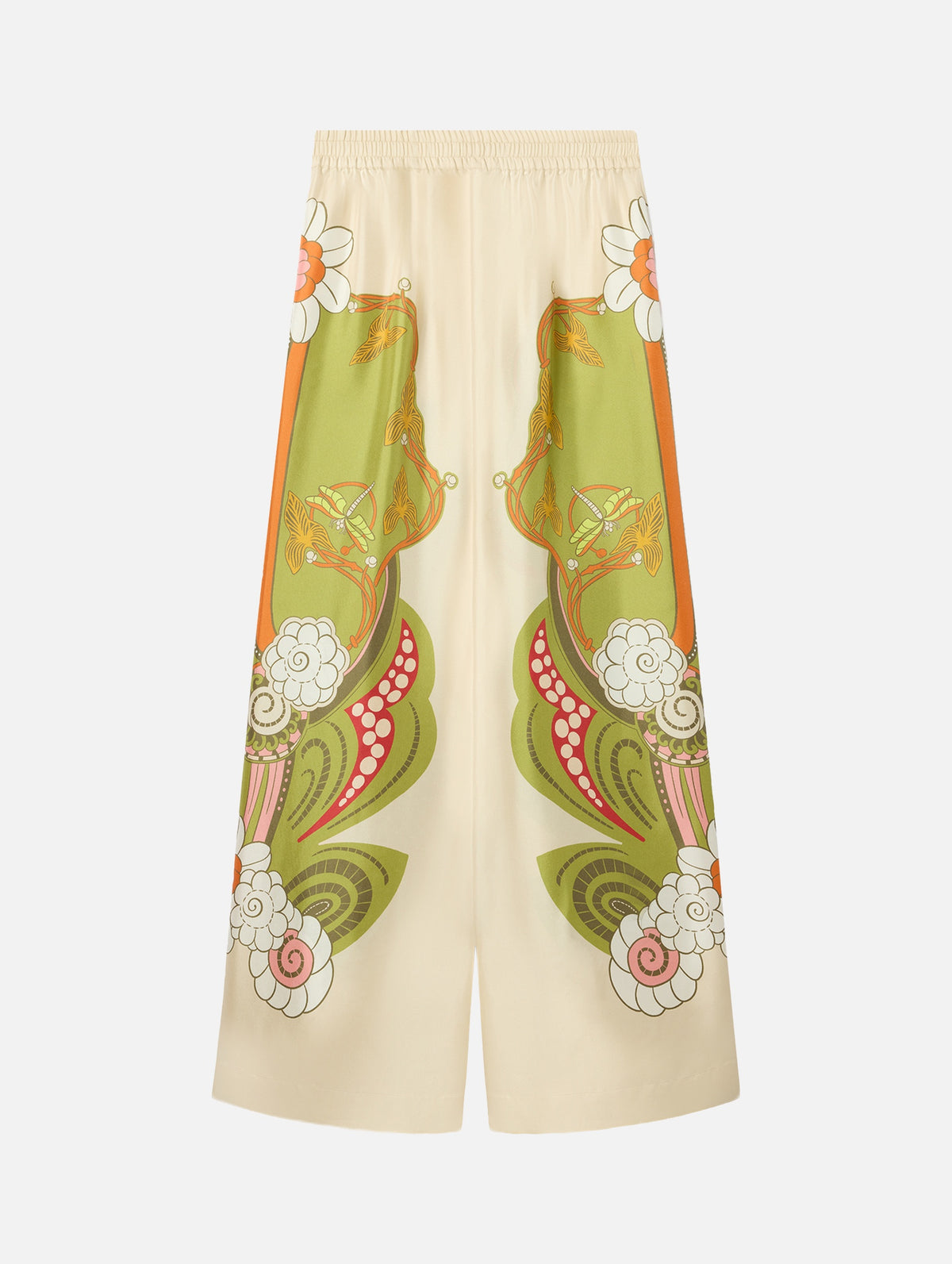 Palazzo Pants in Ambrosia Placée Ivory