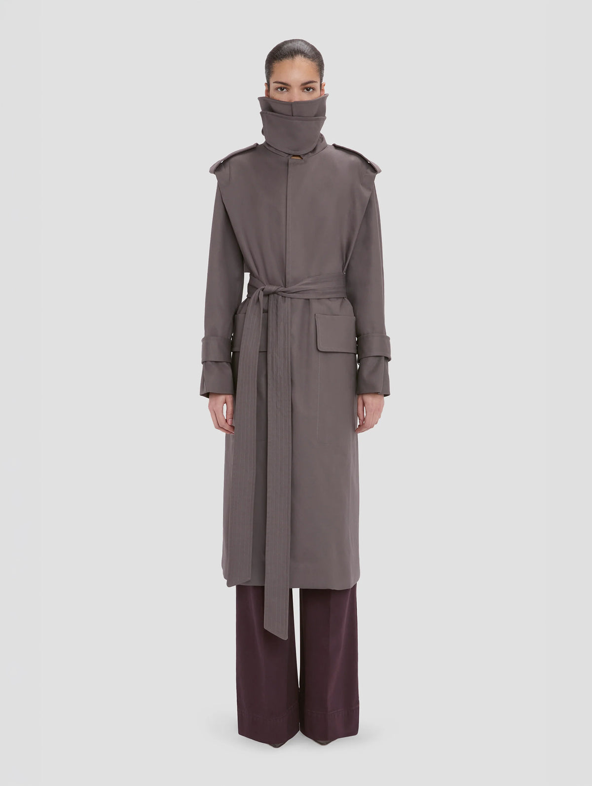 Philippa Trench Coat in Ore