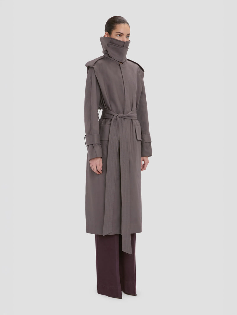 Philippa Trench Coat in Ore
