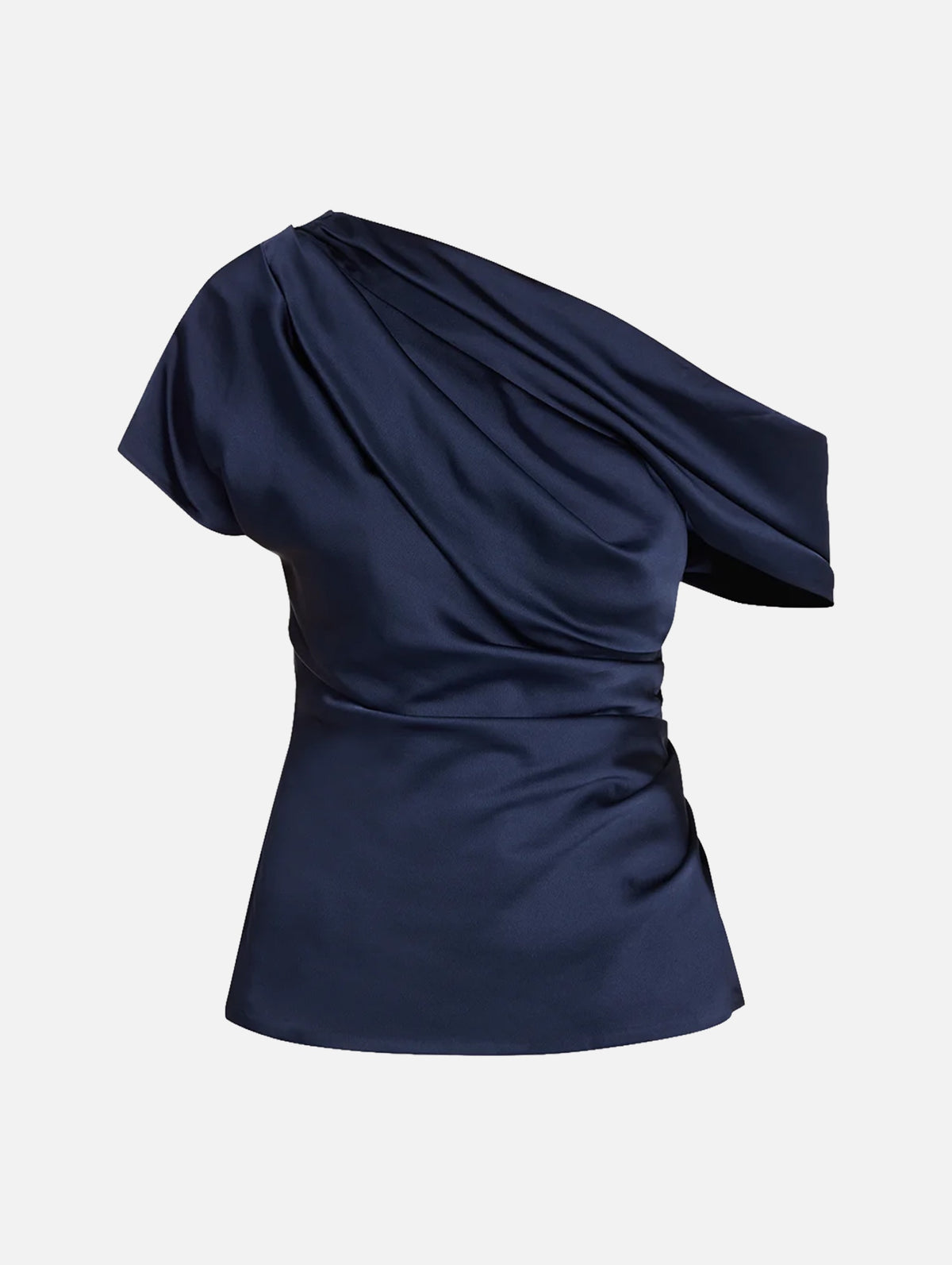 Phoebe Draped Top in Midnight