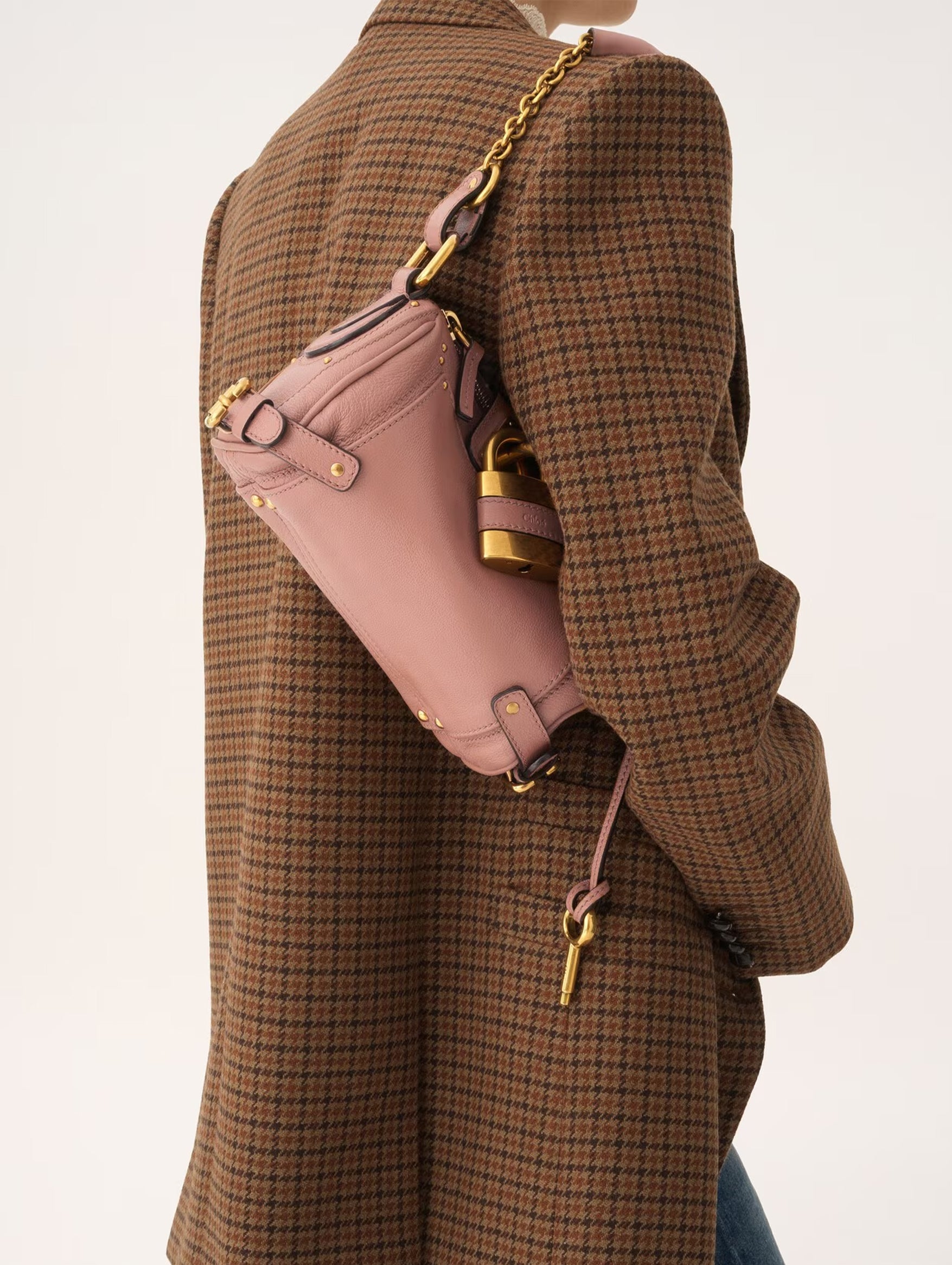 Paddington Small Chain Bag in Nougat