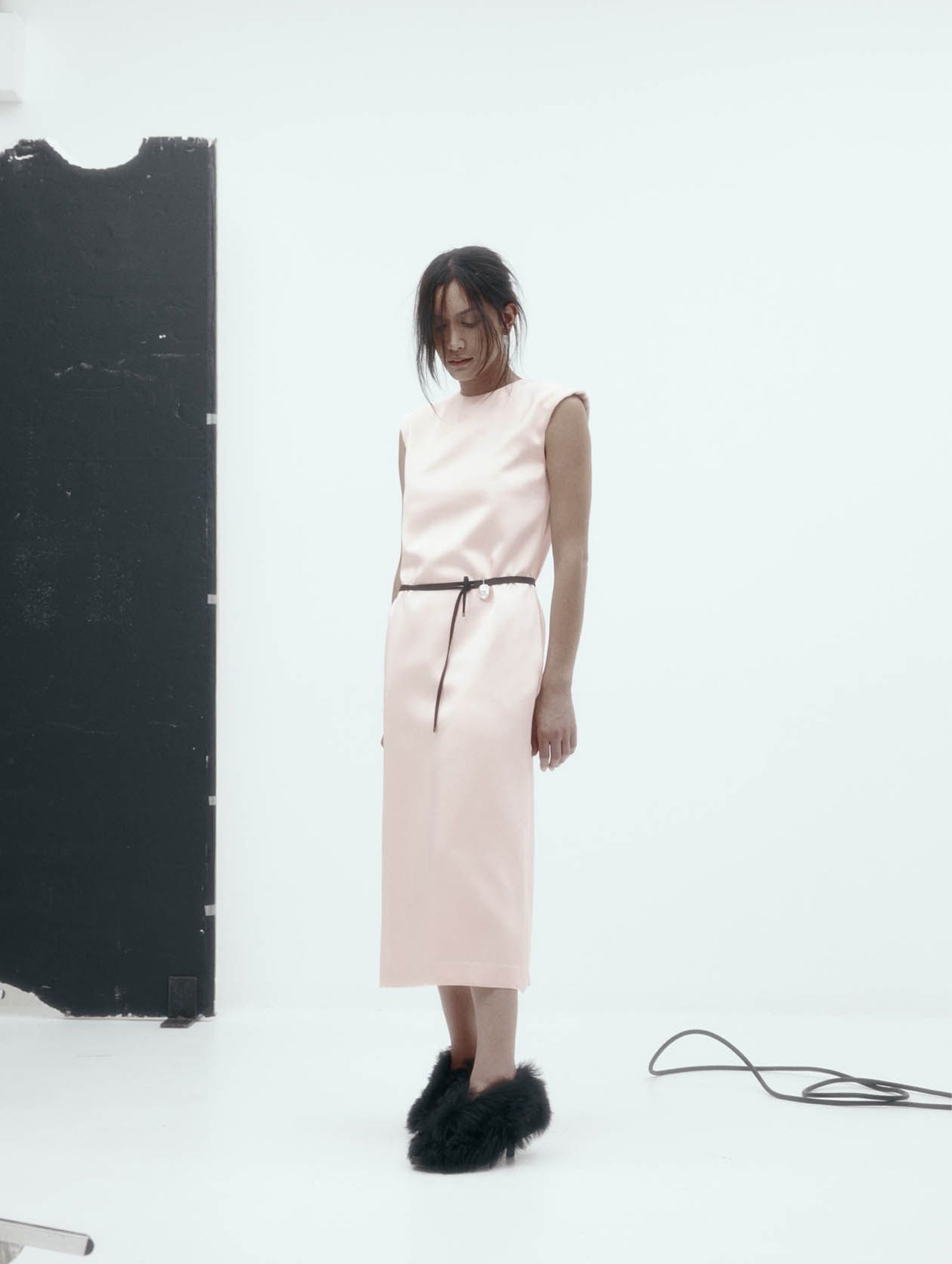 Pearl Belt in Black
