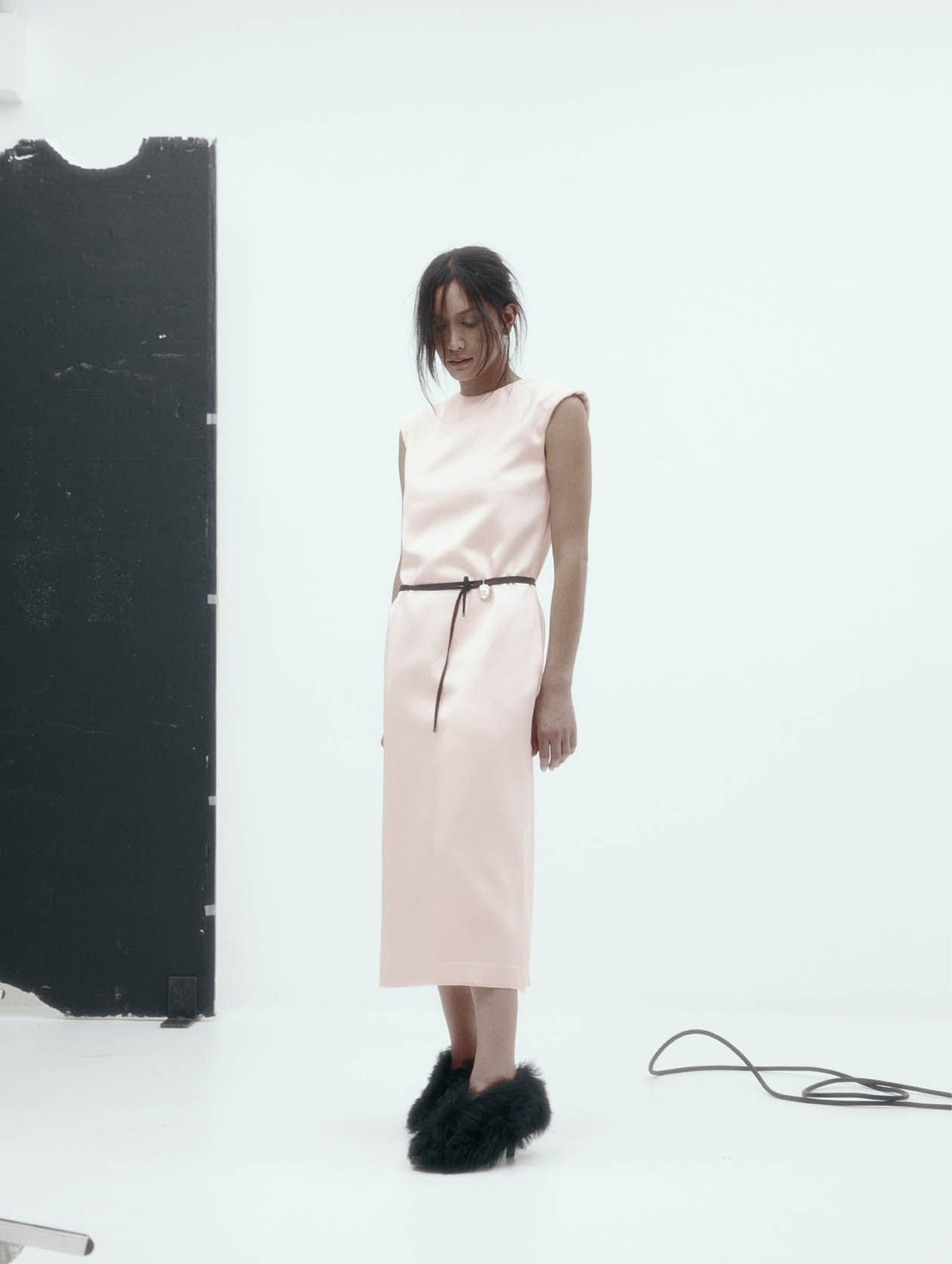 Pearl Belt in Black