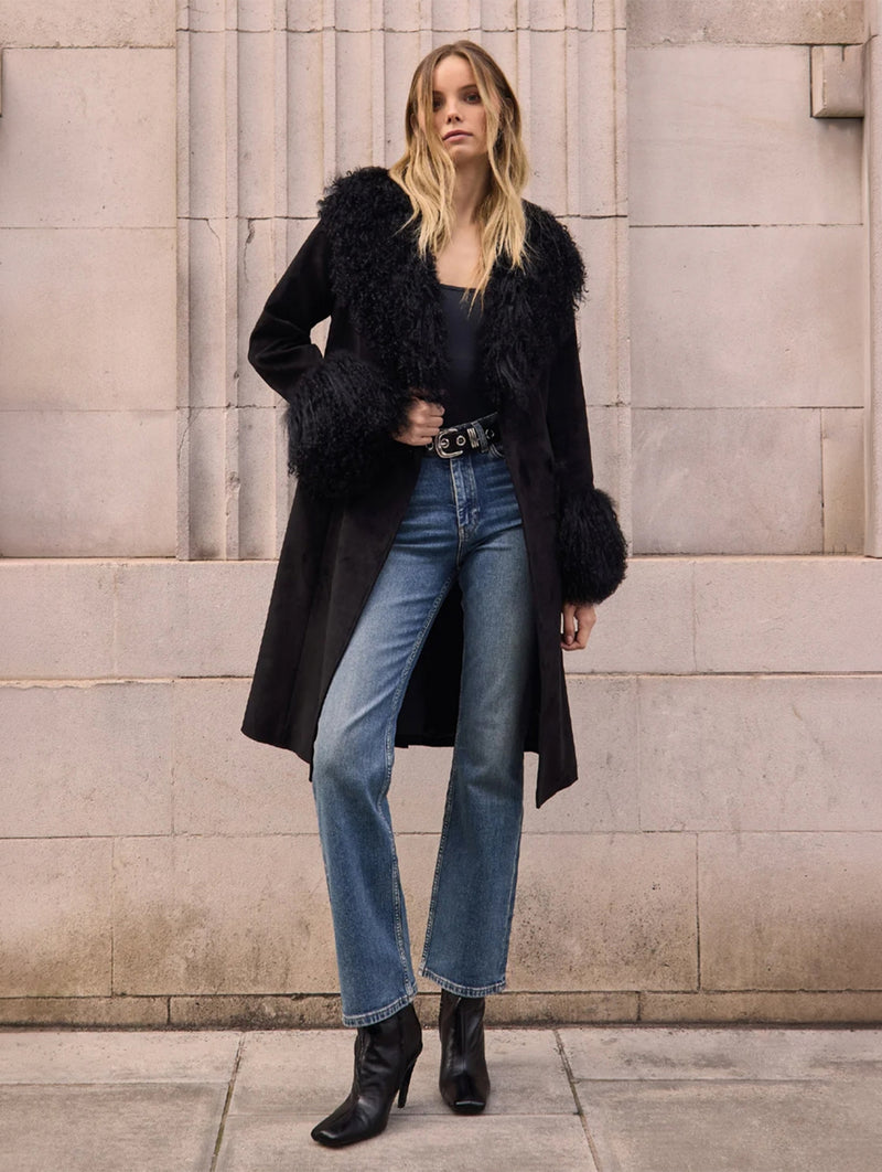 Penny Coat in Black