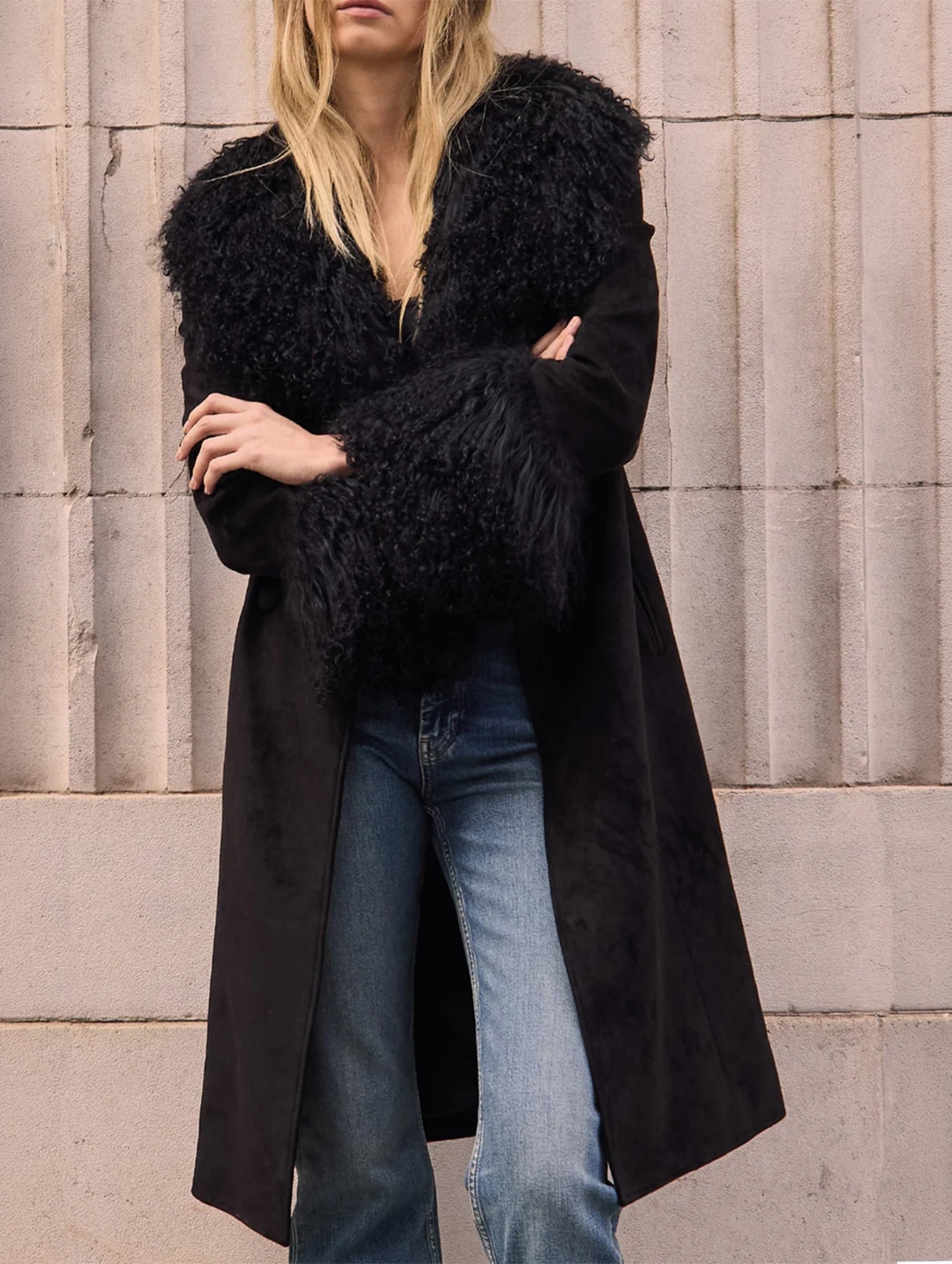 Penny Coat in Black